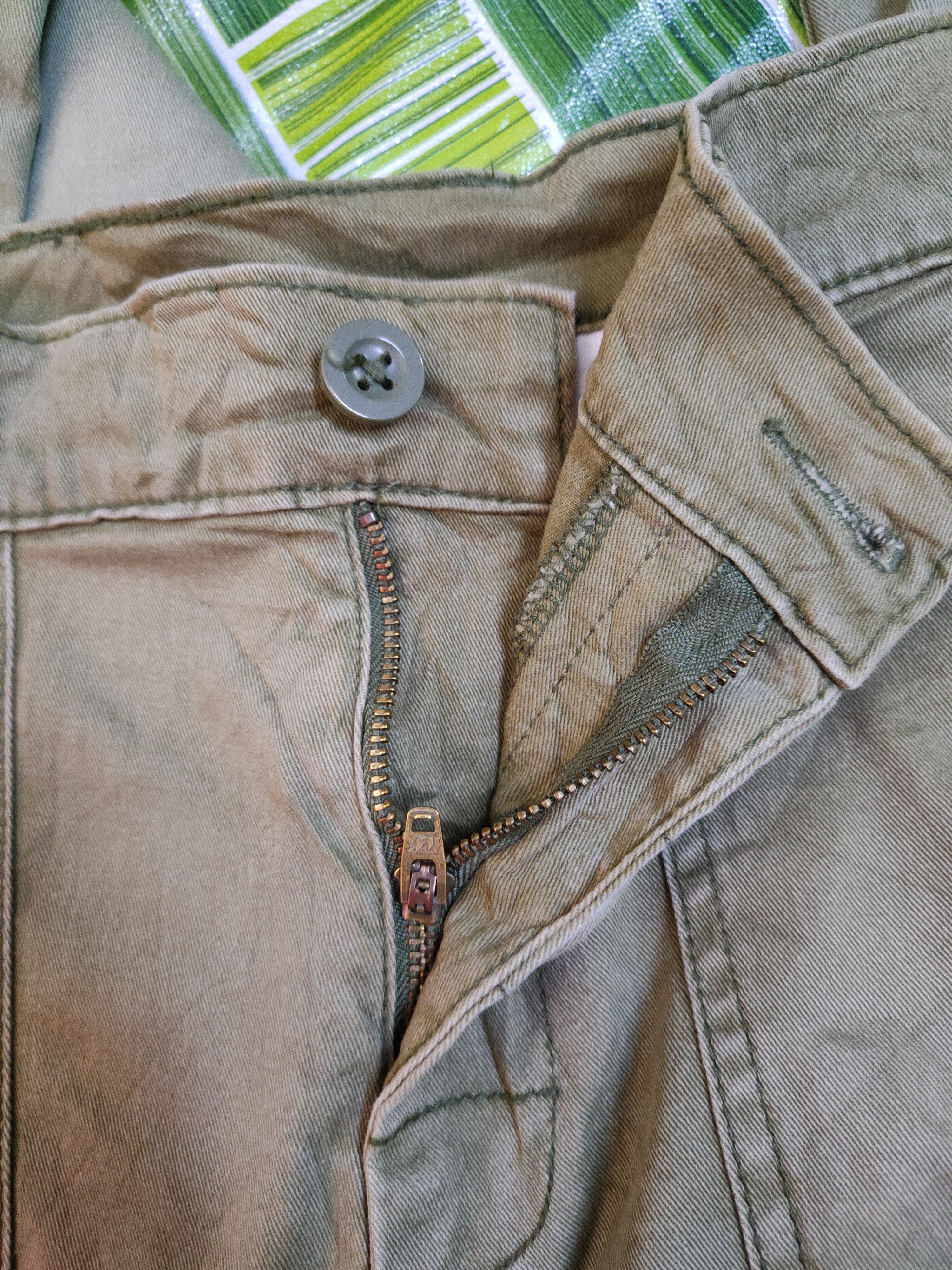Japanese Brand × Vintage Japanese Brand Olive faded Casual Pants #S741 Size US 35 - 12 Thumbnail
