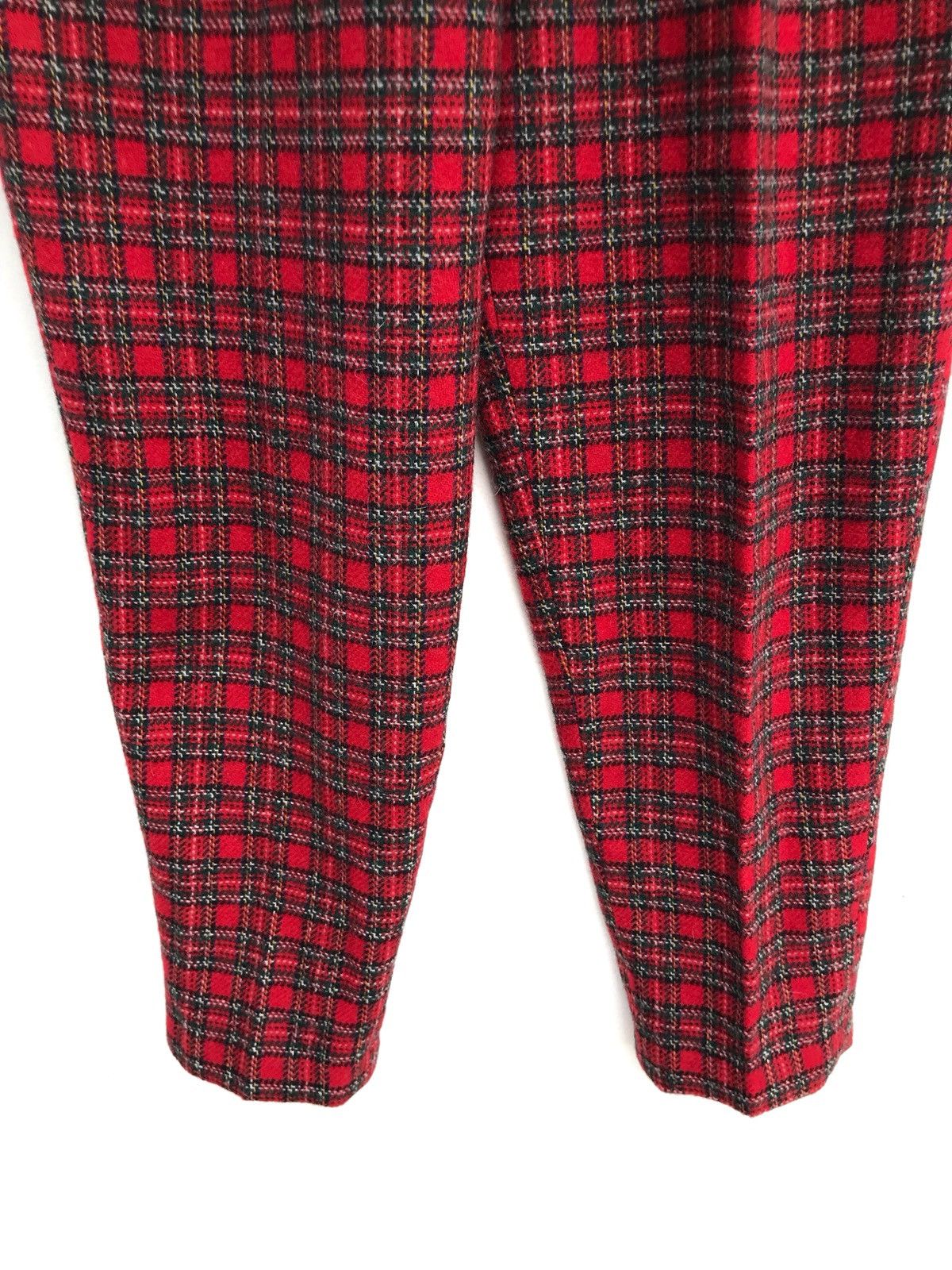 Japanese Brand × Vintage Vintage Tartan Checked Plaid Made In Japan Pants Size US 26 / EU 42 - 4 Thumbnail