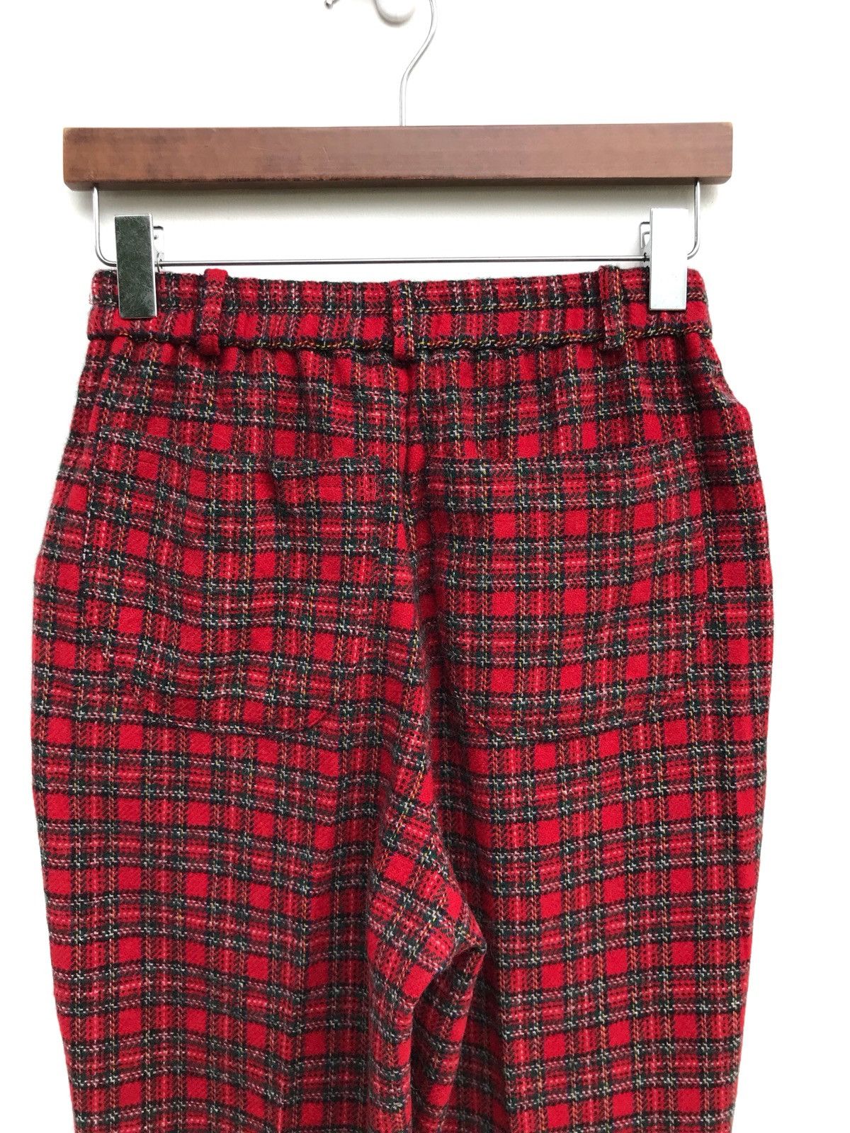 Japanese Brand × Vintage Vintage Tartan Checked Plaid Made In Japan Pants Size US 26 / EU 42 - 5 Thumbnail