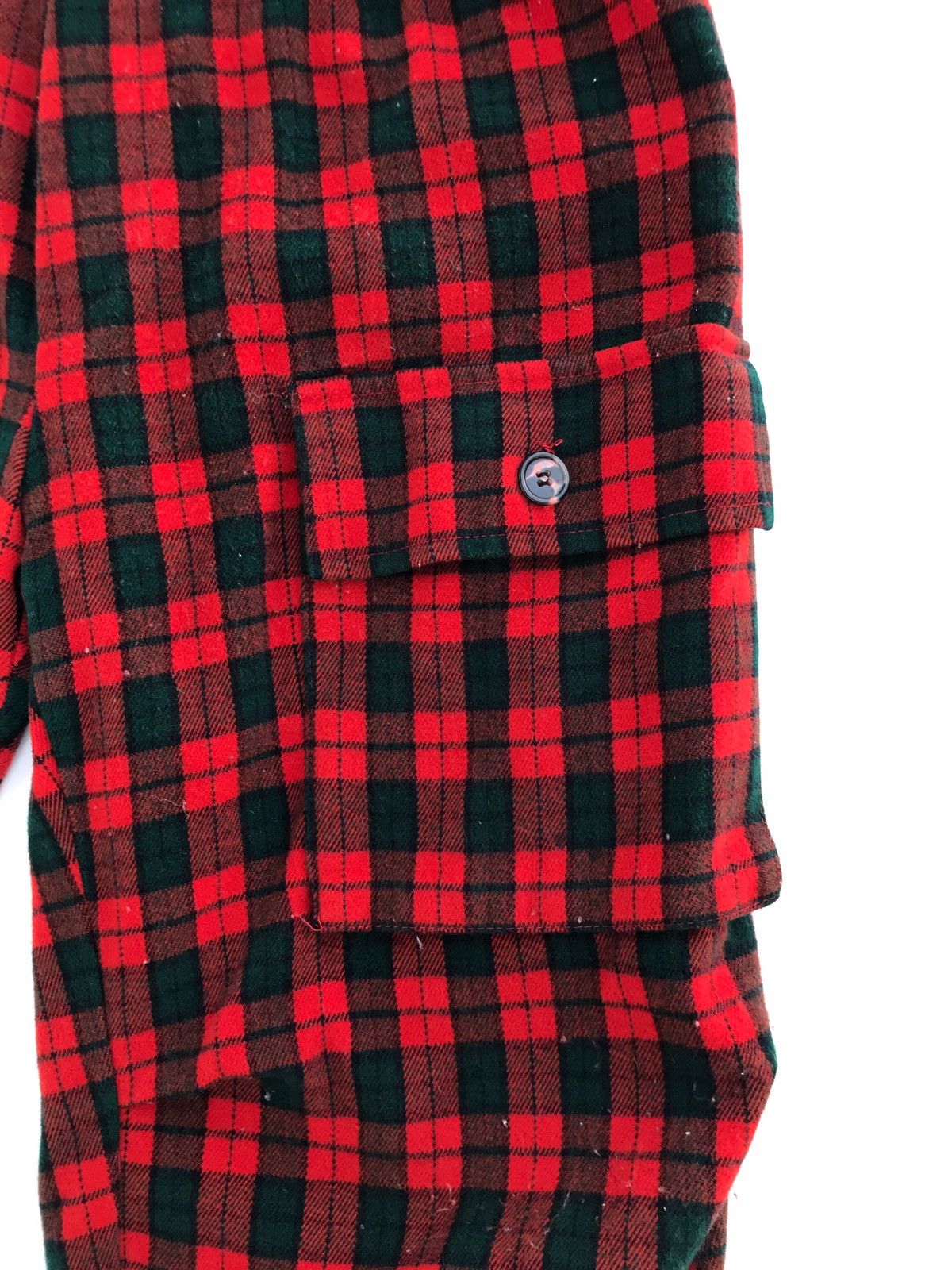 Japanese Brand × Seditionaries Japanese Brand SQ USA Red Tartan Front Pocket Pants Size US 34 / EU 50 - 6 Thumbnail