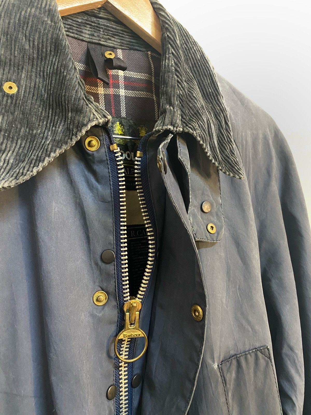 Barbour Barbour Classic Bedale A100 Wax Jacket Made in England Size US L / EU 52-54 / 3 - 3 Thumbnail
