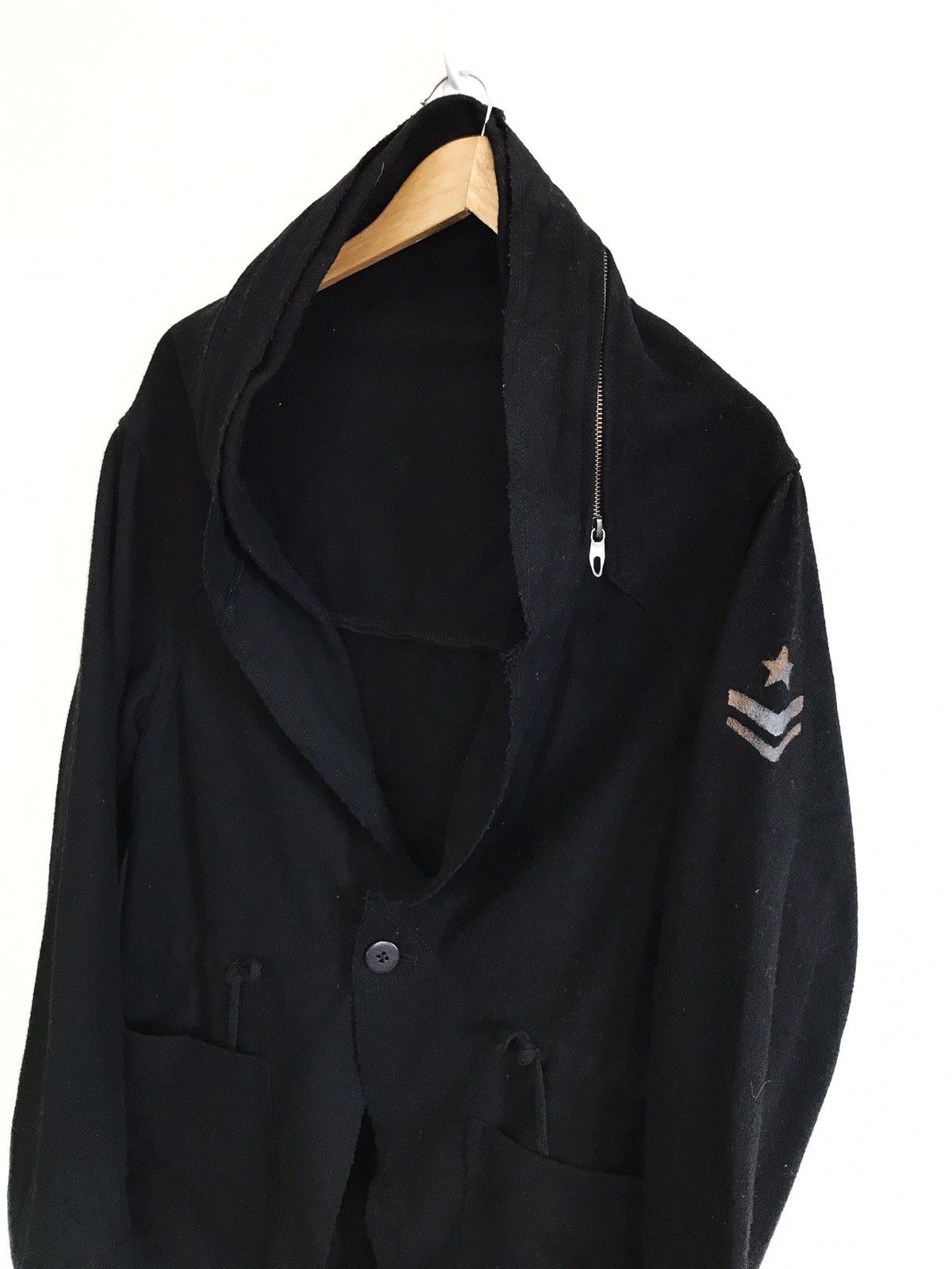 Japanese Brand × PPFM Japanese Brand PPFM Wool Punk Rock Jacket Armpit 21"x35" Size US M / EU 48-50 / 2 - 2 Thumbnail