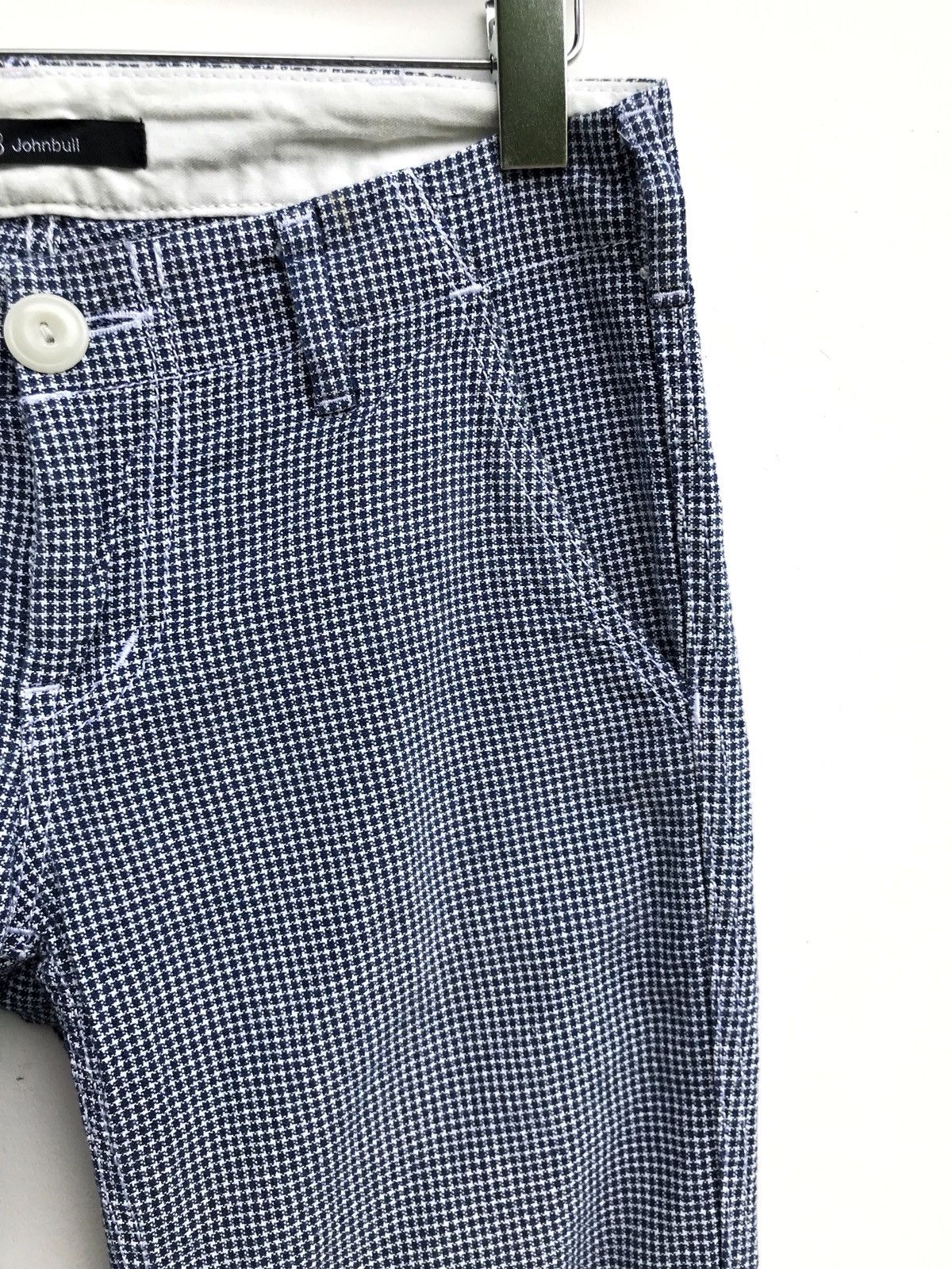 Japanese Brand × Johnbull John Bull Houndstooth Checked Cropped Trousers Pants Size US 28 / EU 44 - 6 Thumbnail