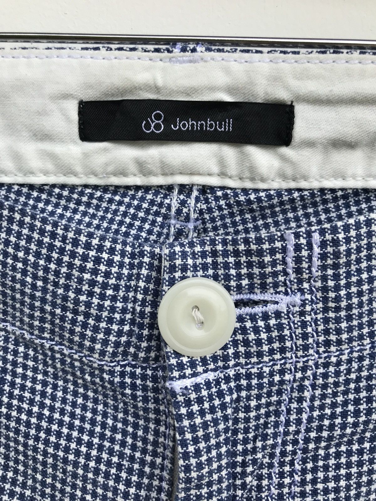 Japanese Brand × Johnbull John Bull Houndstooth Checked Cropped Trousers Pants Size US 28 / EU 44 - 12 Thumbnail