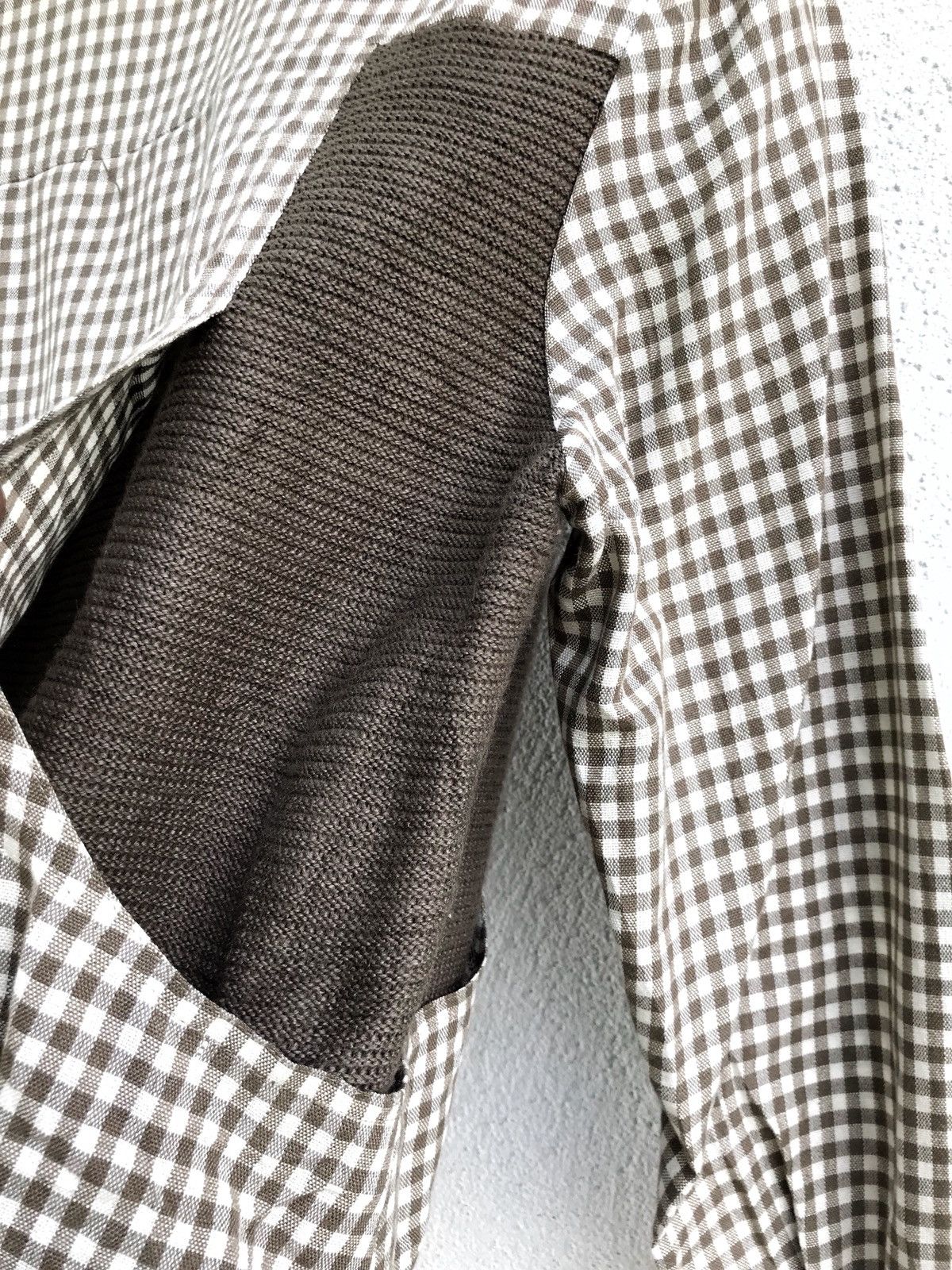 Japanese Brand × Vintage Vintage Made In Japan Pinore Checked Plaid Button Jacket Size US M / EU 48-50 / 2 - 11 Thumbnail