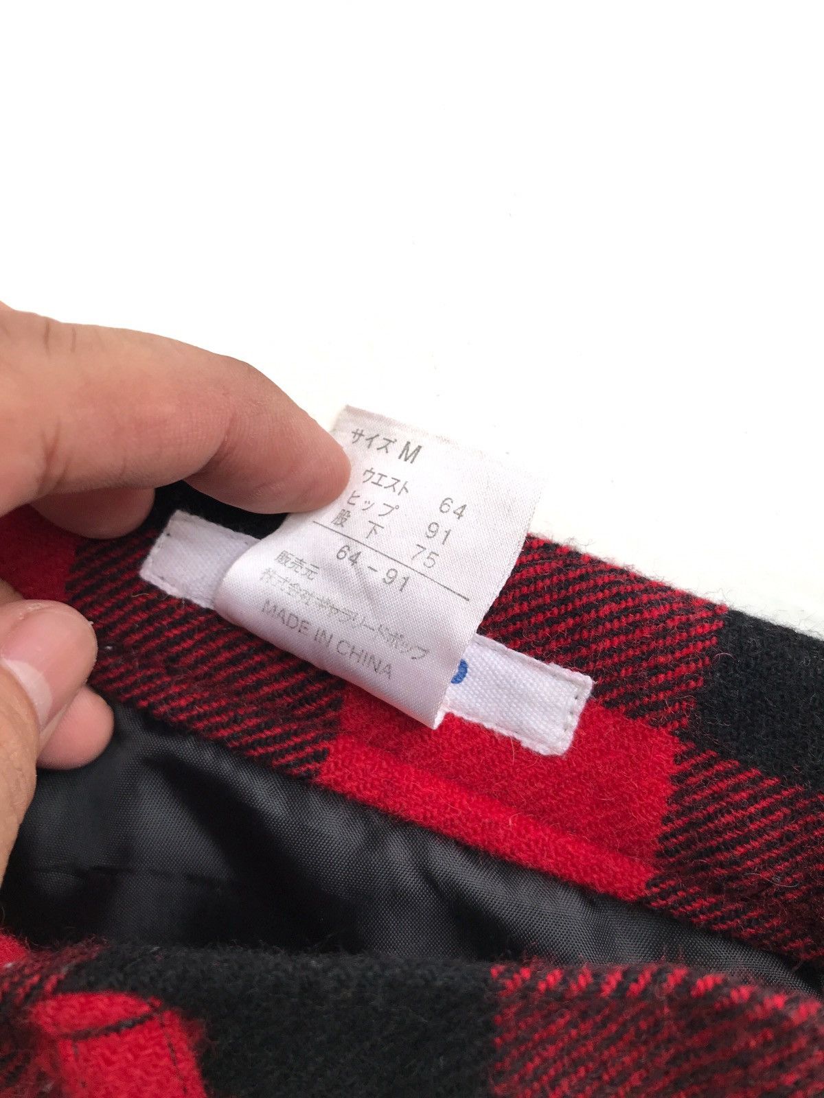 Designer × Japanese Brand × Seditionaries Japanese Brand Tout A Coup Wool Smiley Pocket Cropped Pant Size US 27 - 11 Thumbnail