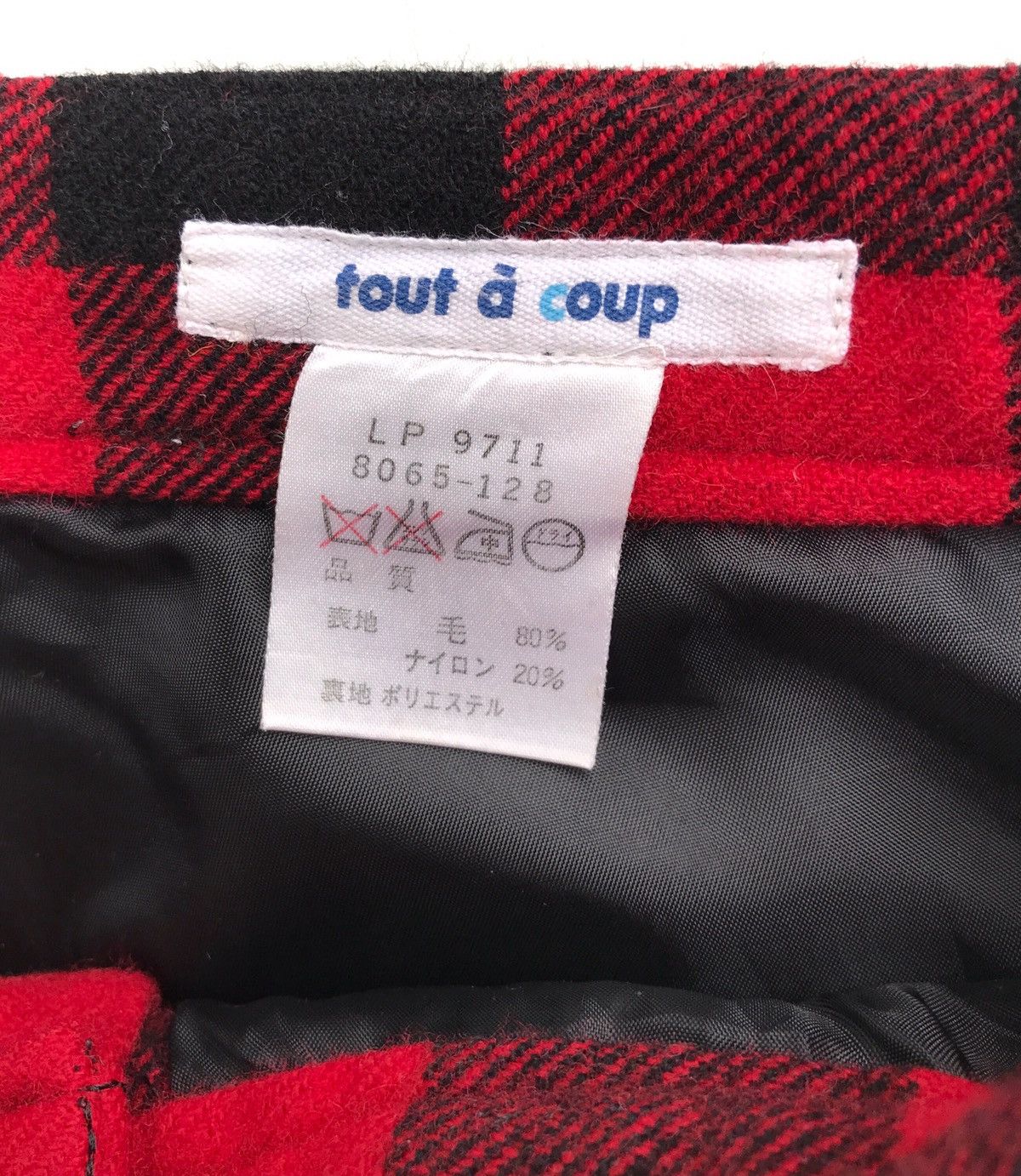 Designer × Japanese Brand × Seditionaries Japanese Brand Tout A Coup Wool Smiley Pocket Cropped Pant Size US 27 - 10 Thumbnail