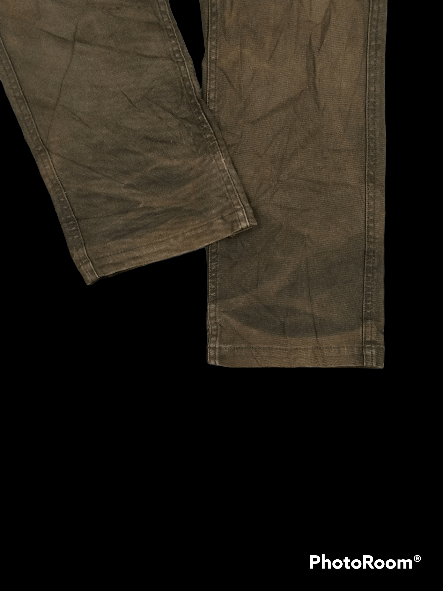 Japanese Brand THRASH SUN FADE GRAGEBLUE DENIM PANTS Size US 29 - 6 Thumbnail