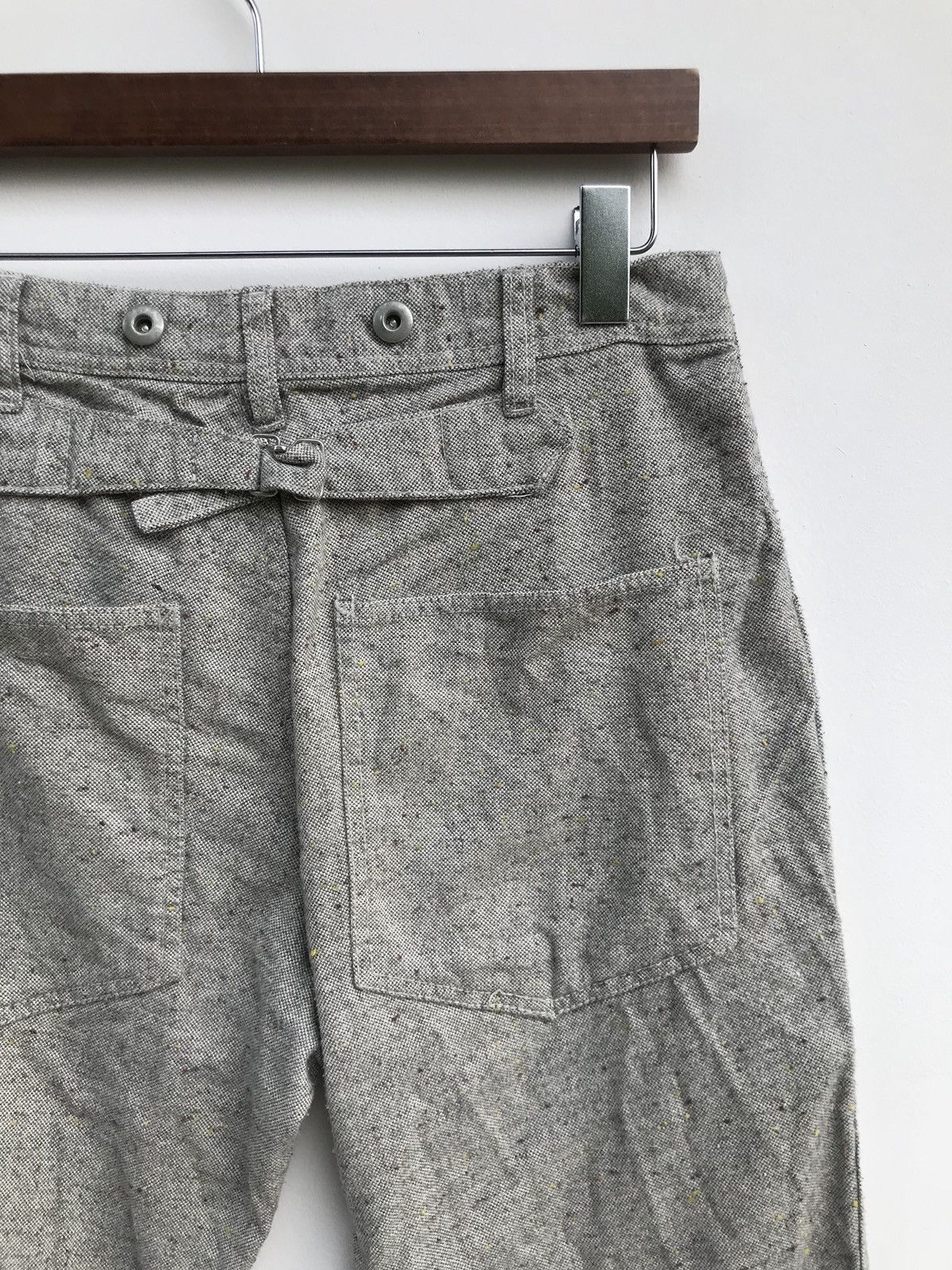 Global Work × Japanese Brand Global Work Wool Military Army Workwear Boiled Pants Size US 30 / EU 46 - 6 Thumbnail