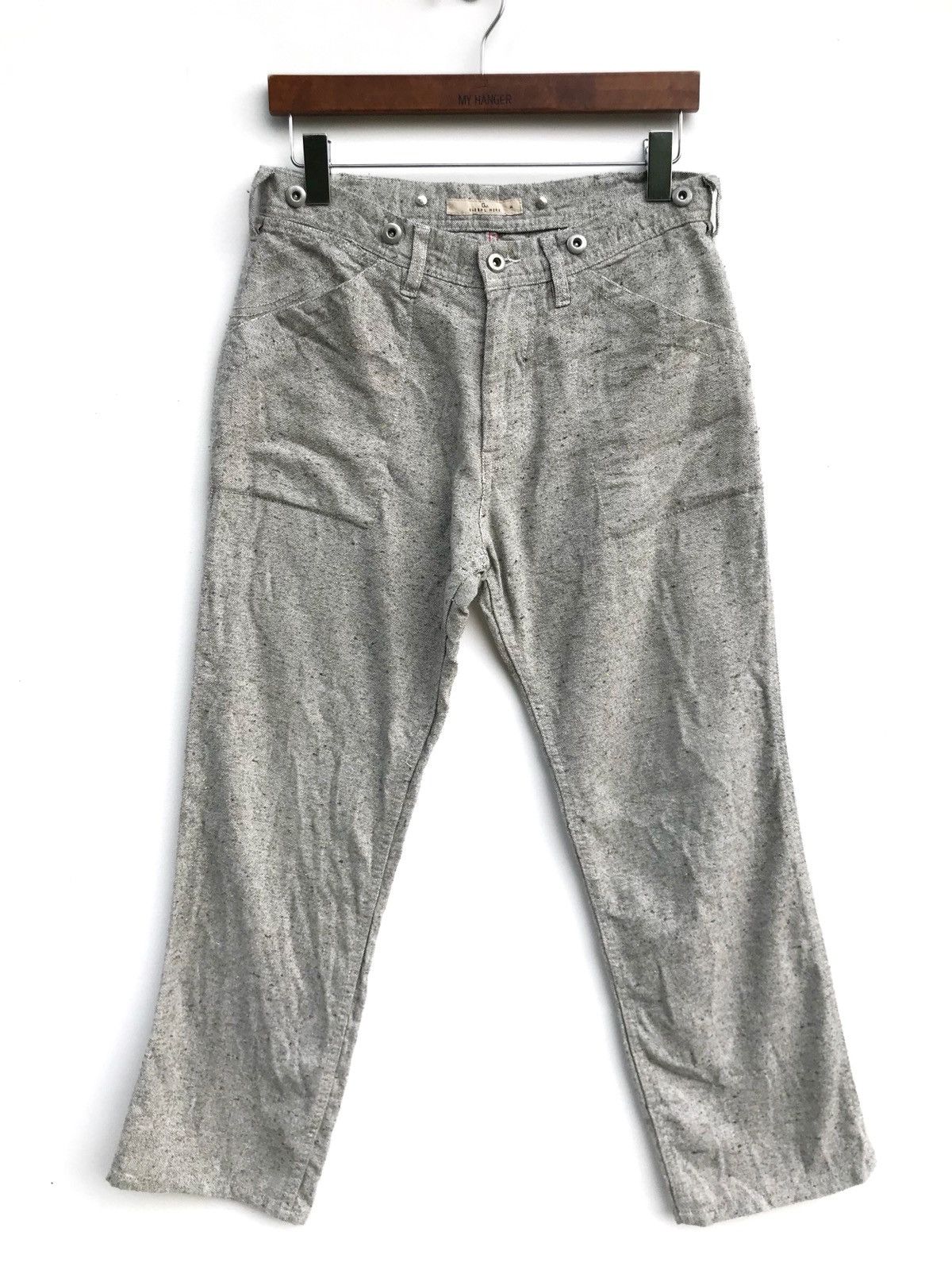 Global Work × Japanese Brand Global Work Wool Military Army Workwear Boiled Pants Size US 30 / EU 46 - 3 Thumbnail