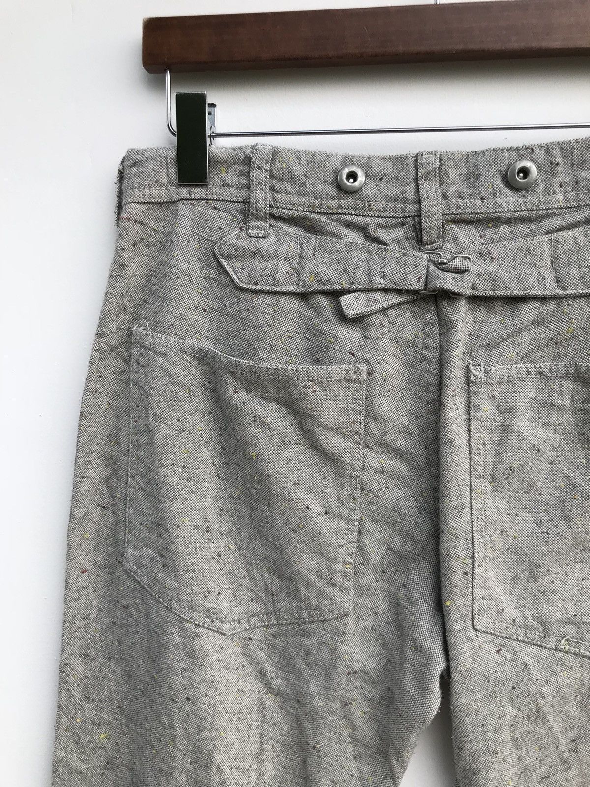 Global Work × Japanese Brand Global Work Wool Military Army Workwear Boiled Pants Size US 30 / EU 46 - 7 Thumbnail