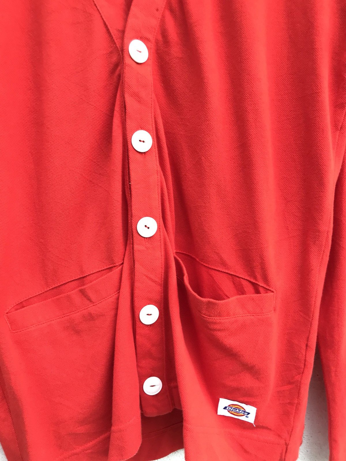 Dickies Dickies Red Button Cardigan Sweatshirt Size M Armpit 20x28 Size US M / EU 48-50 / 2 - 7 Thumbnail
