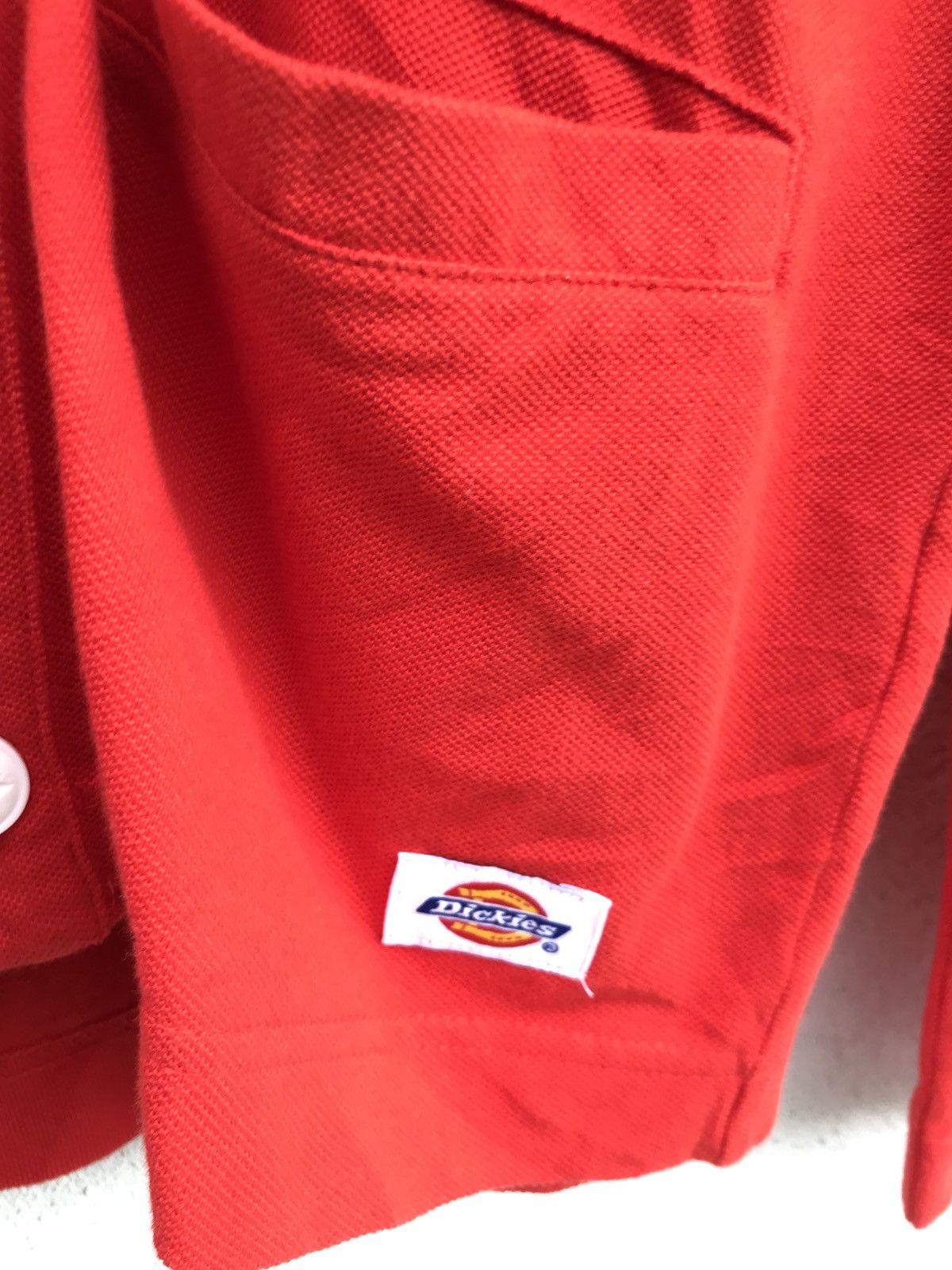 Dickies Dickies Red Button Cardigan Sweatshirt Size M Armpit 20x28 Size US M / EU 48-50 / 2 - 6 Thumbnail