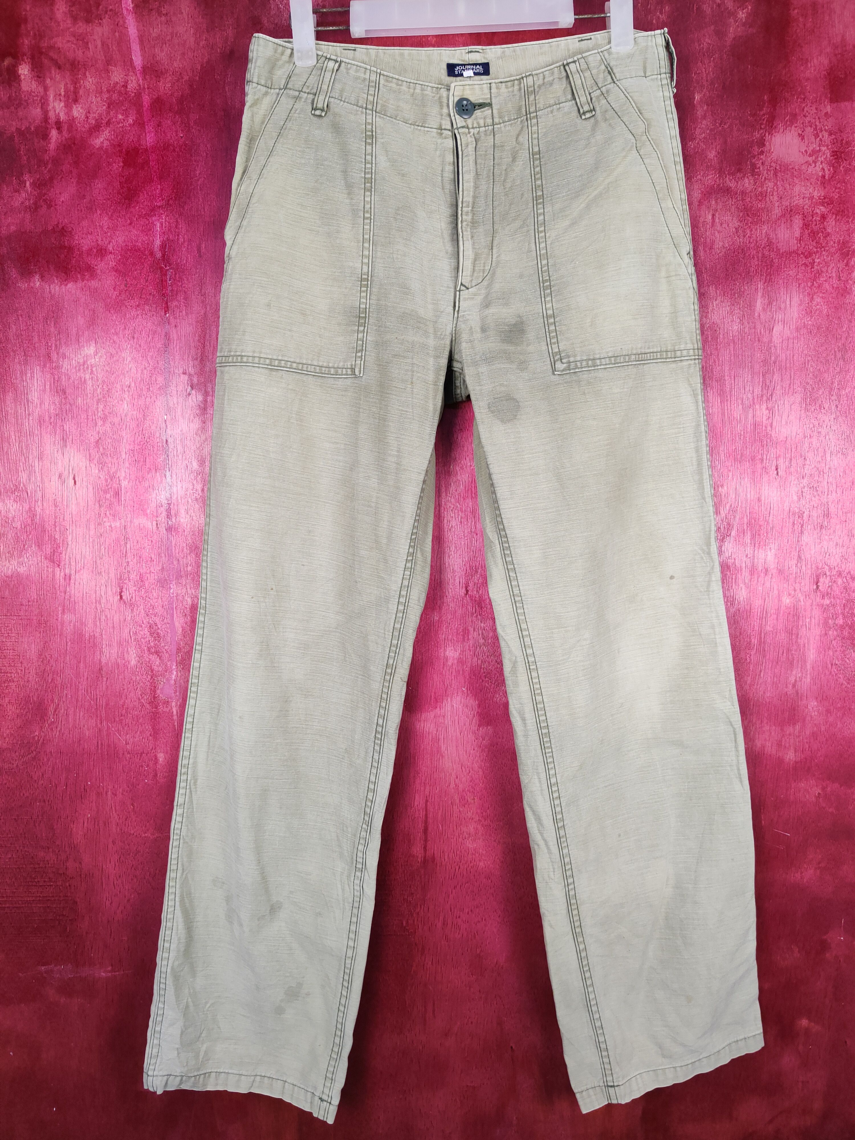 Journal Standard Olive Multipocket Casual Pants #S772