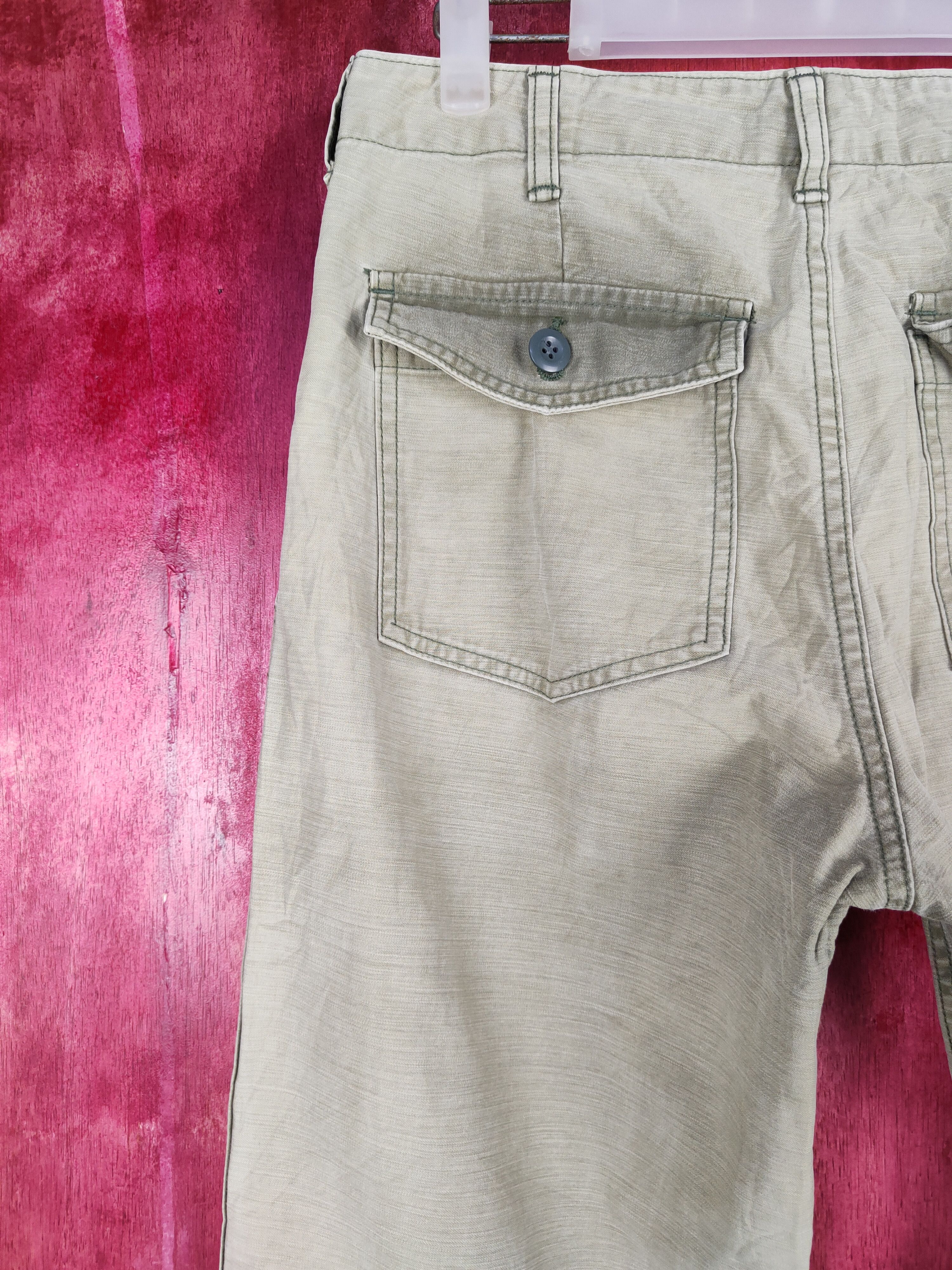 Japanese Brand × Journal Standard Journal Standard Olive Multipocket Casual Pants #S772 Size US 30 / EU 46 - 9 Thumbnail