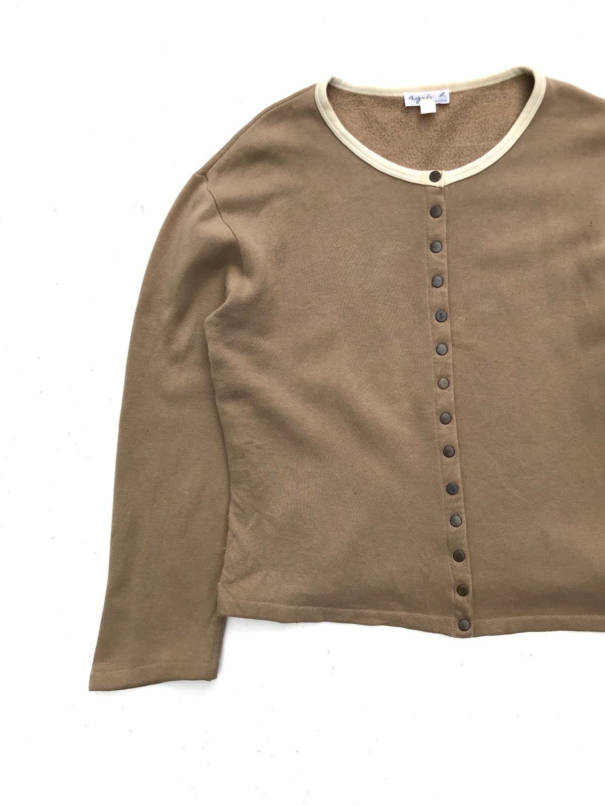 agnes b. Agnes B. Button Sweatshirt Size US M / EU 48-50 / 2 - 2 Thumbnail