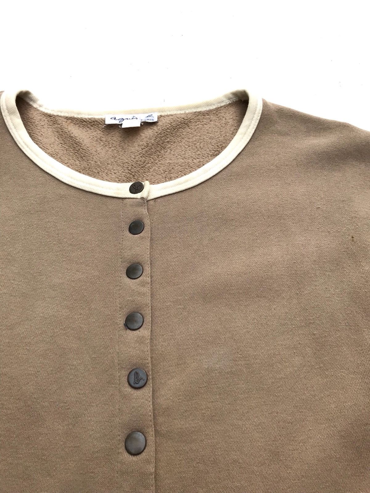 agnes b. Agnes B. Button Sweatshirt Size US M / EU 48-50 / 2 - 4 Thumbnail