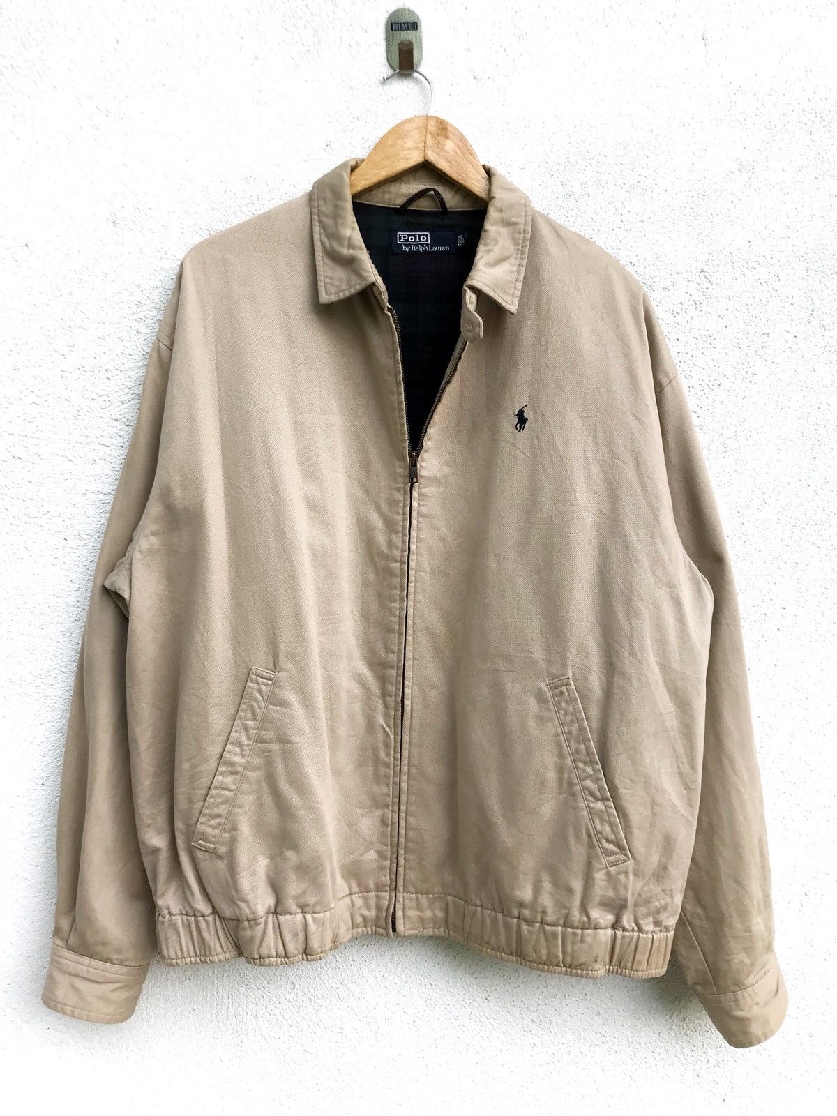 Polo Ralph Lauren Vintage Polo Ralph Lauren Zipper Tartan Jacket Size US L / EU 52-54 / 3 - 2 Thumbnail