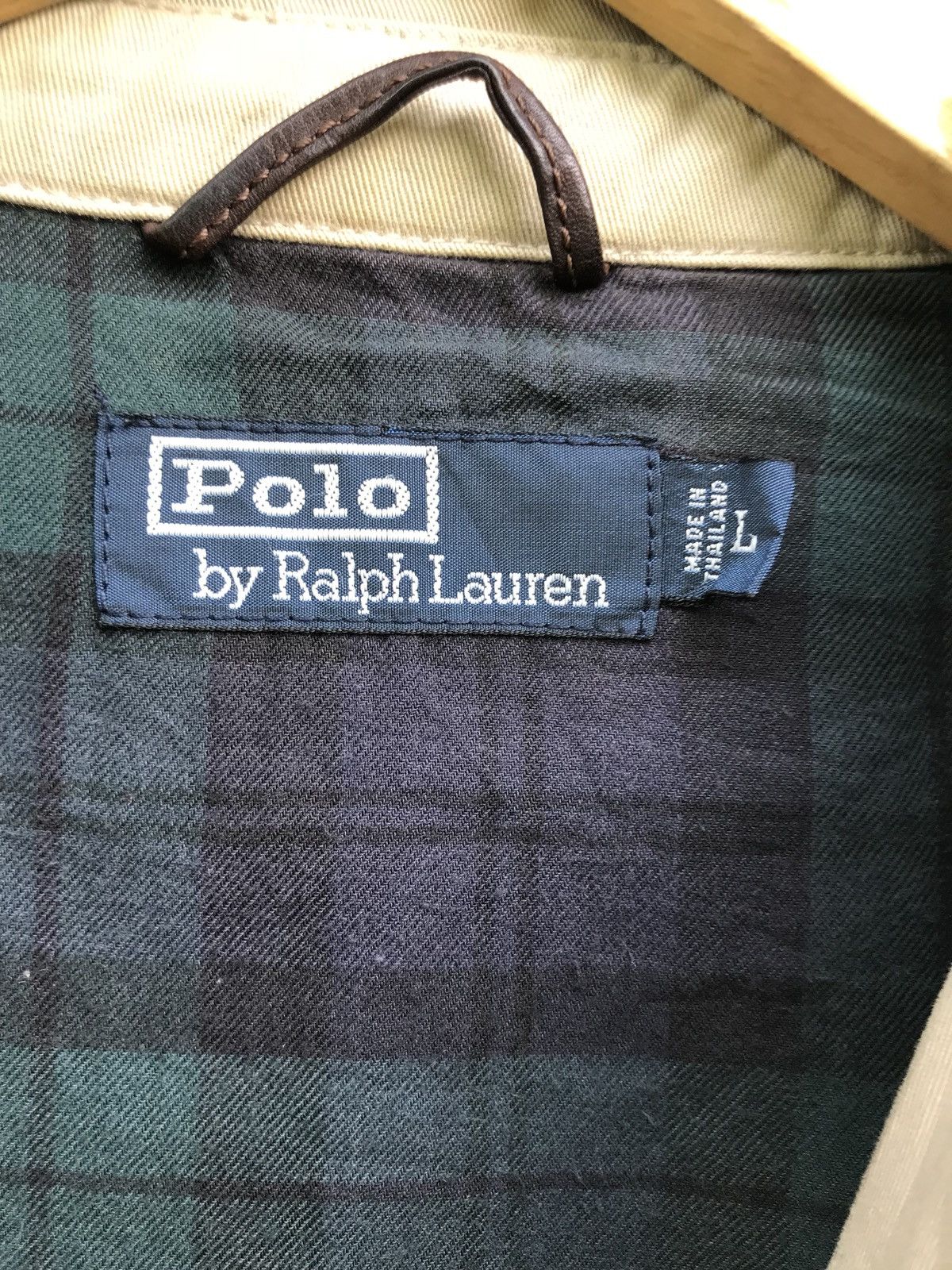 Polo Ralph Lauren Vintage Polo Ralph Lauren Zipper Tartan Jacket Size US L / EU 52-54 / 3 - 10 Thumbnail