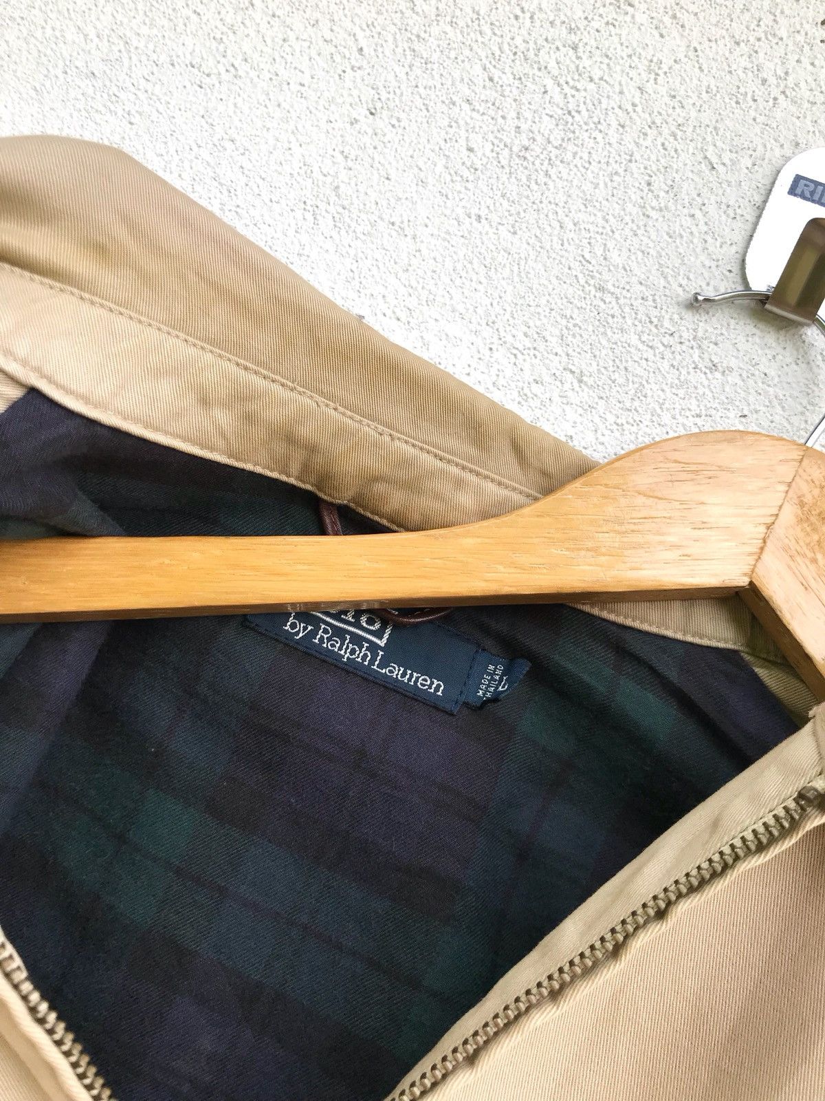 Polo Ralph Lauren Vintage Polo Ralph Lauren Zipper Tartan Jacket Size US L / EU 52-54 / 3 - 11 Thumbnail