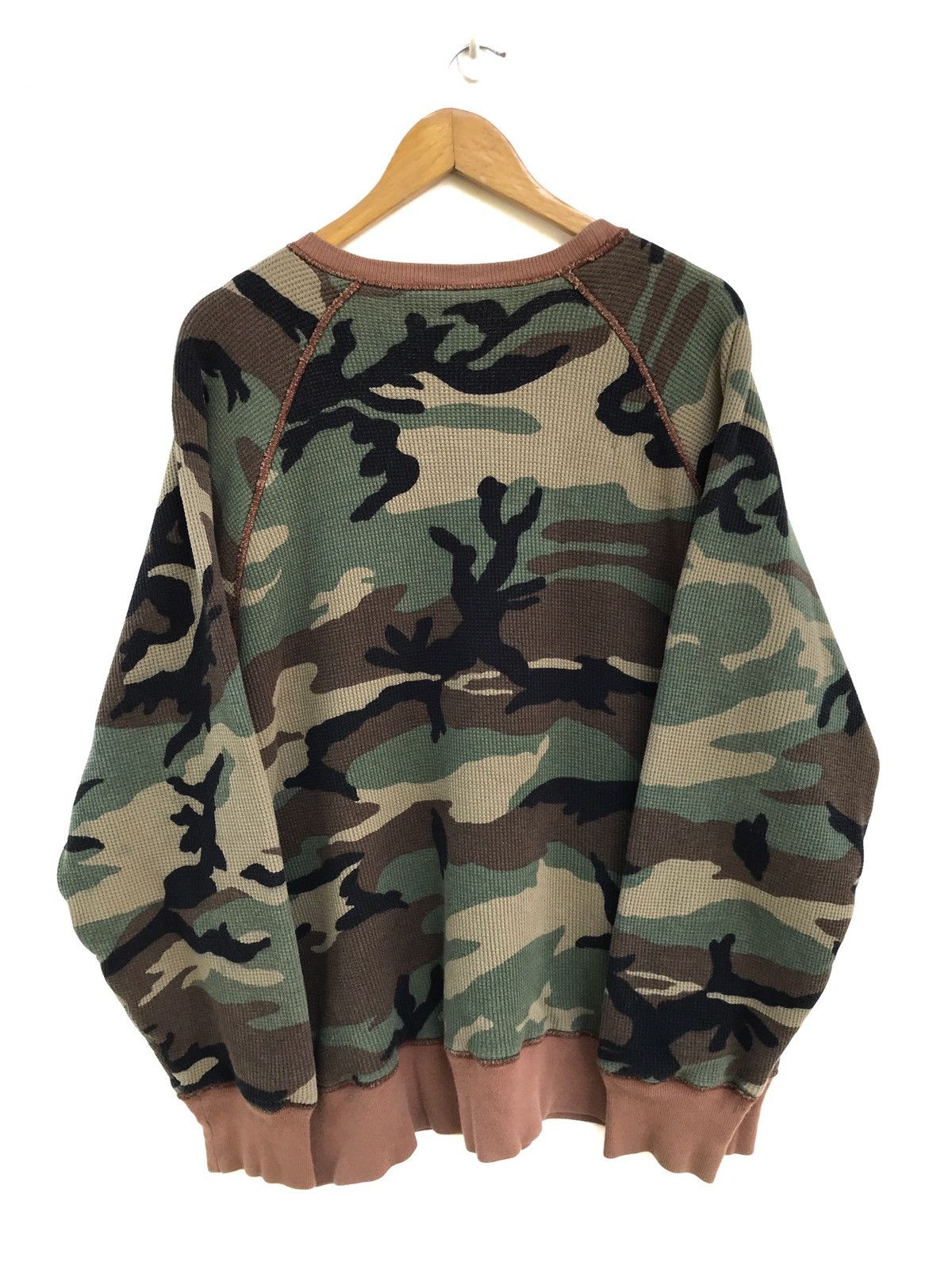 Japanese Brand × MasterPiece MasterPiece Camo Reversible Heavyweight Sweatshirt Size US M / EU 48-50 / 2 - 2 Thumbnail