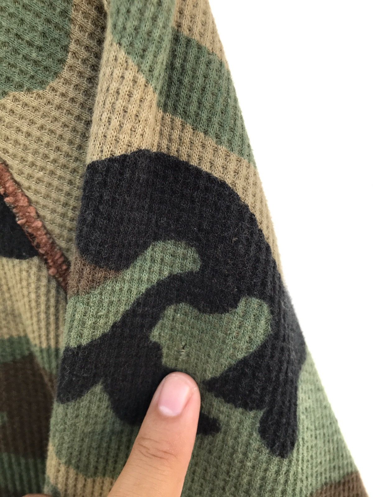 Japanese Brand × MasterPiece MasterPiece Camo Reversible Heavyweight Sweatshirt Size US M / EU 48-50 / 2 - 10 Thumbnail