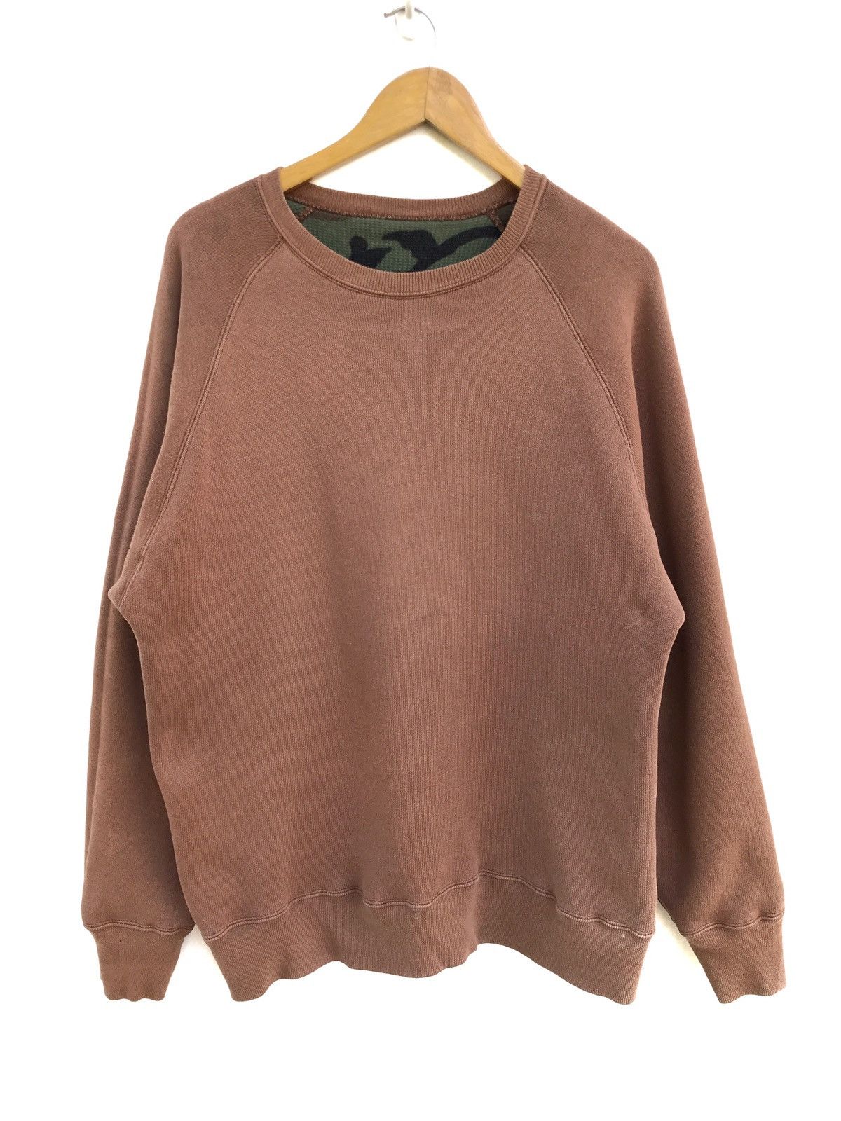 Japanese Brand × MasterPiece MasterPiece Camo Reversible Heavyweight Sweatshirt Size US M / EU 48-50 / 2 - 3 Thumbnail