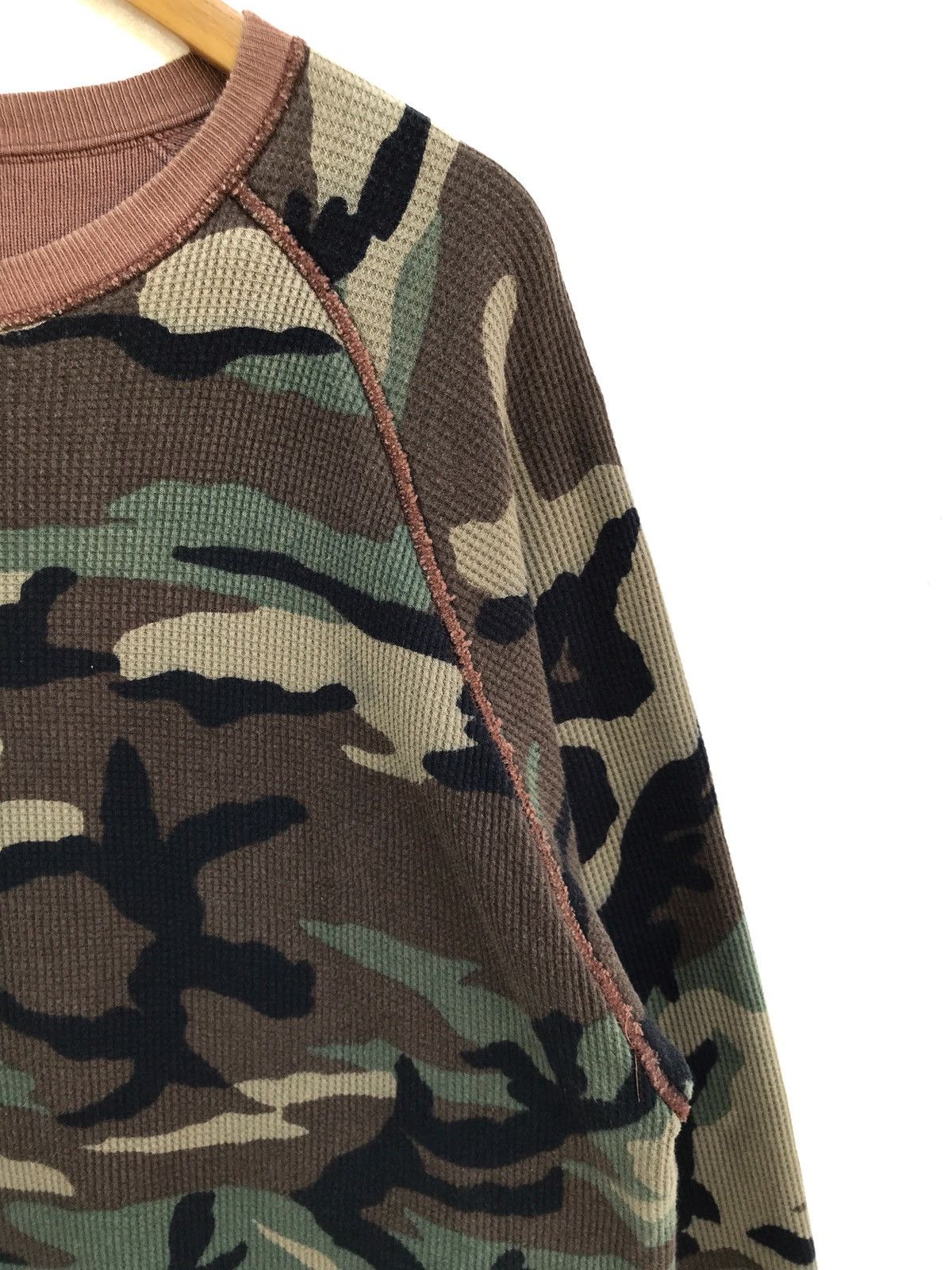 Japanese Brand × MasterPiece MasterPiece Camo Reversible Heavyweight Sweatshirt Size US M / EU 48-50 / 2 - 7 Thumbnail
