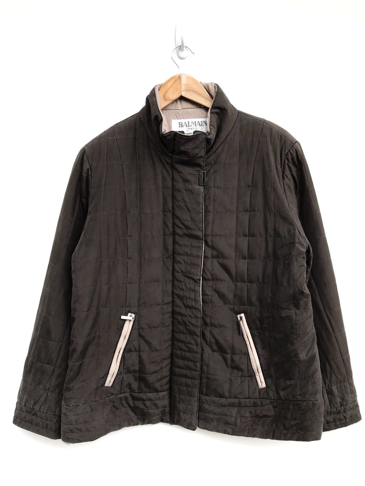 Balmain Balmain Paris Quilted Zipper Jacket Size US S / EU 44-46 / 1 - 1 Thumbnail