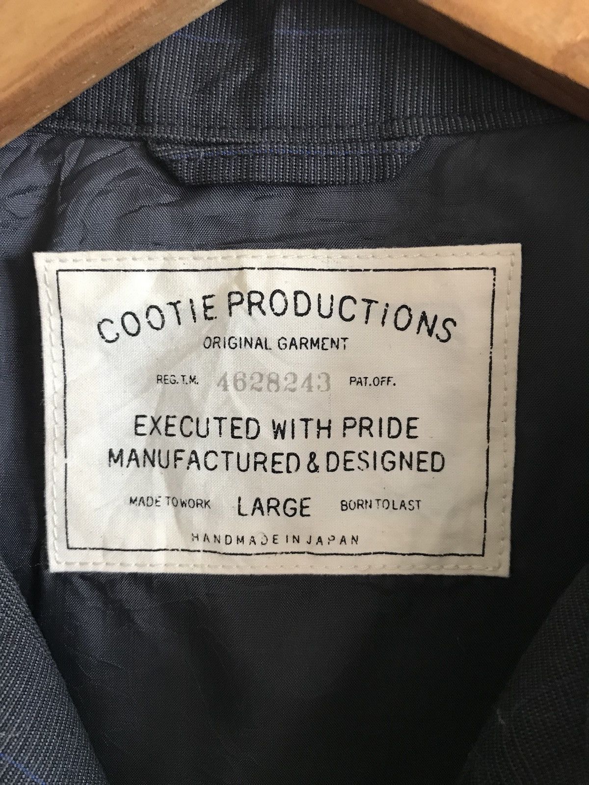 Handmade × Japanese Brand Japanese Handmade Brand Cootie Production Work Jacket Size US S / EU 44-46 / 1 - 5 Thumbnail
