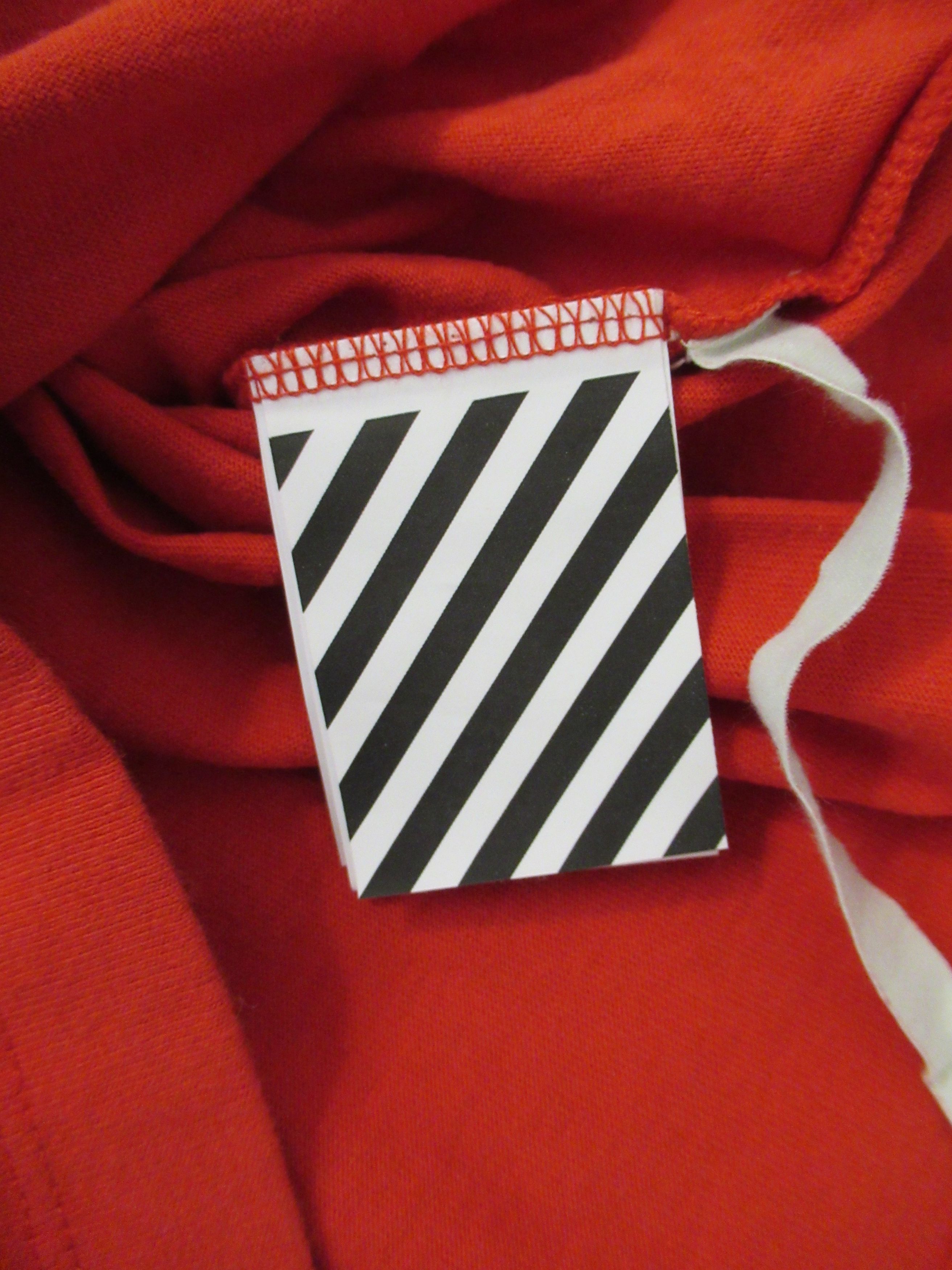 Off-White Off White Red Airport Tape Arrows Virgil Large New Size US L / EU 52-54 / 3 - 5 Thumbnail
