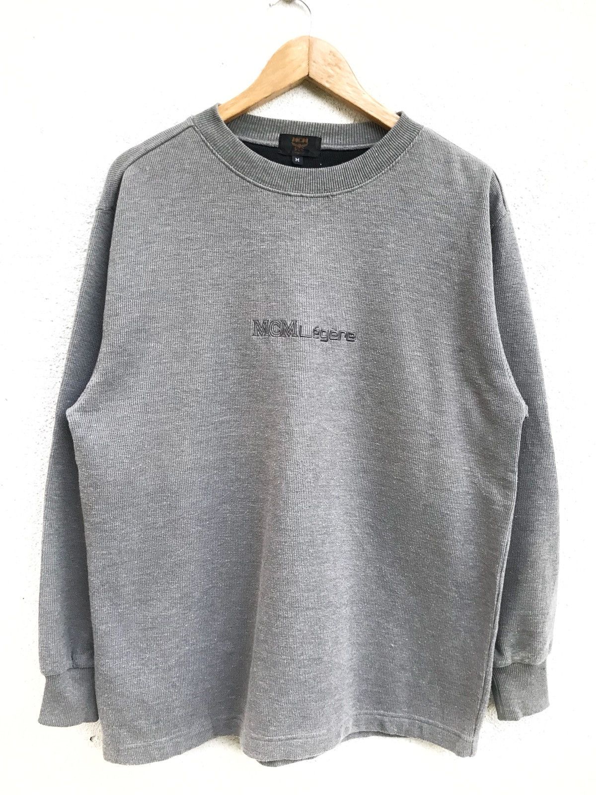 MCM × Vintage Vintage MCM Legere Unisex Crewneck Sweatshirt Size US M / EU 48-50 / 2 - 1 Thumbnail