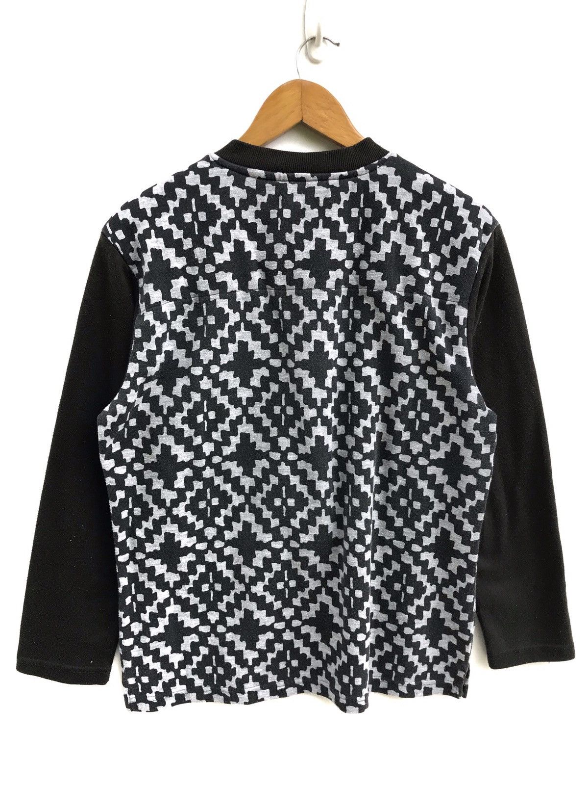 Hiroko Koshino Homme Japanese Brand Hiroko Koshino Relaxing Fullprint Sweatshirt Size US M / EU 48-50 / 2 - 2 Thumbnail