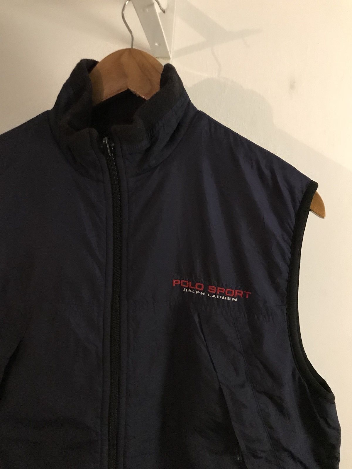 Polo Ralph Lauren Polo Sport Ralph Lauren Reversible Vest Jacket Size 38S - 1 Thumbnail