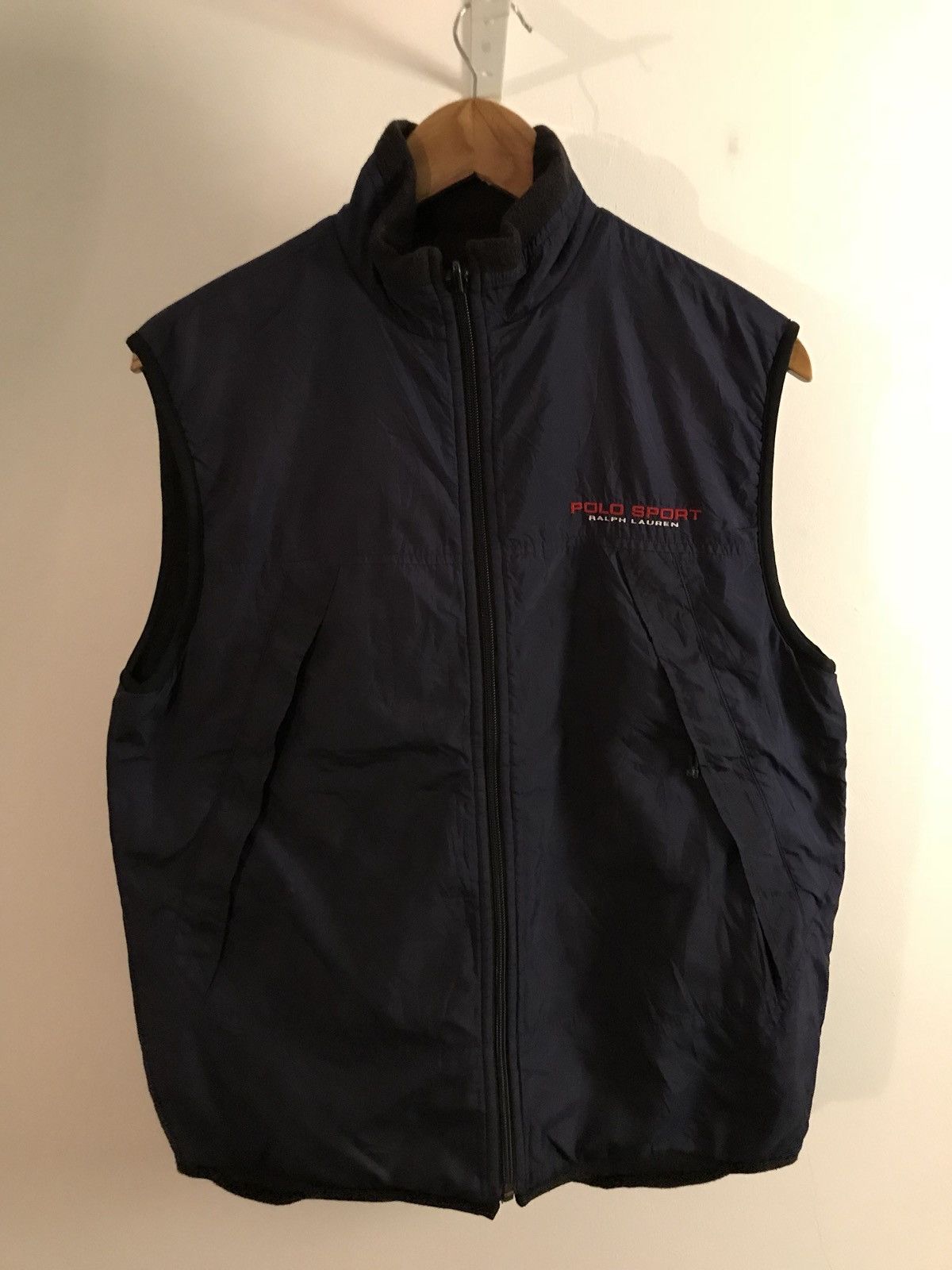 Polo Ralph Lauren Polo Sport Ralph Lauren Reversible Vest Jacket Size 38S - 2 Thumbnail