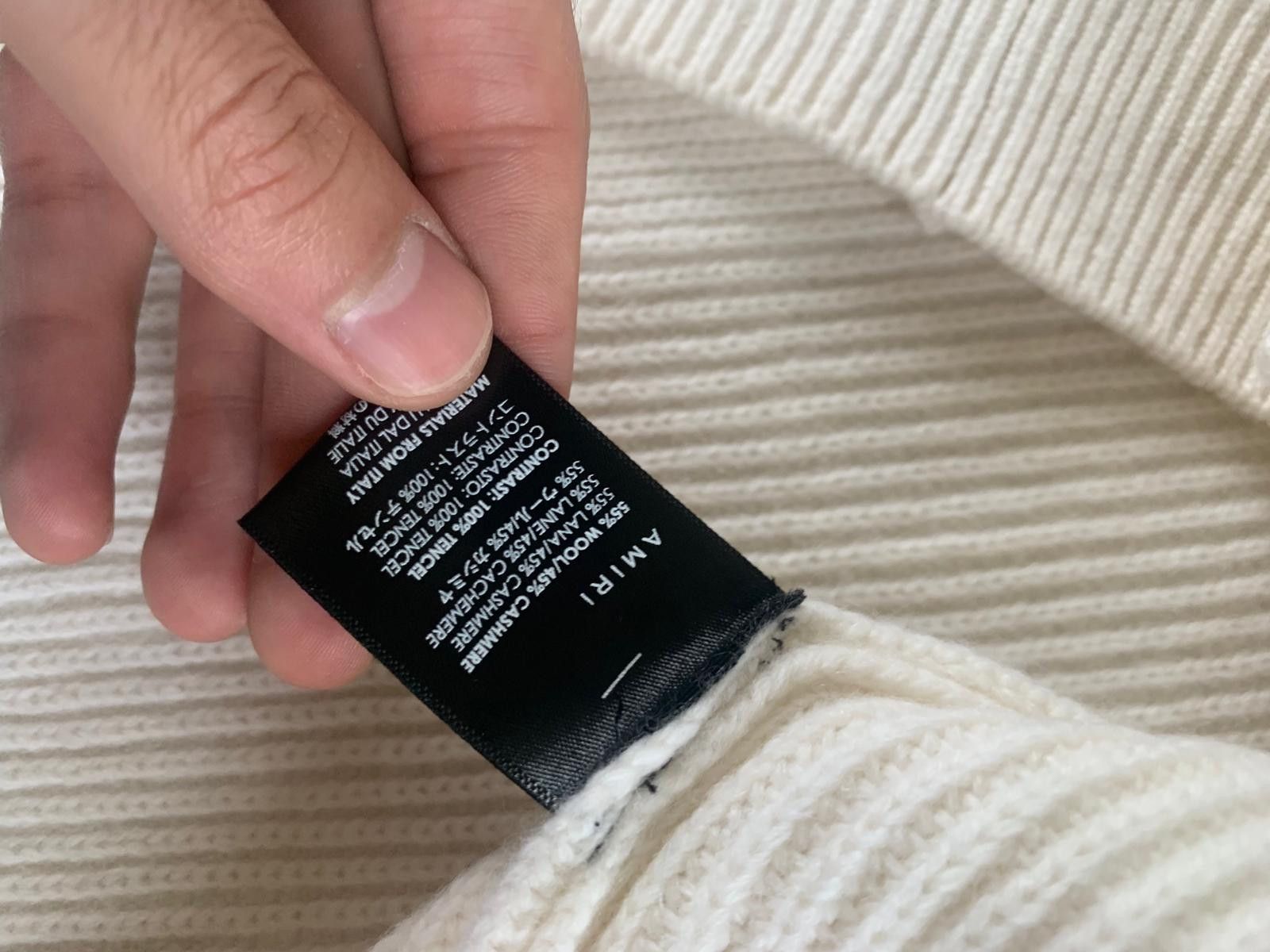 Amiri Knitwear in White Size US XXL / EU 58 / 5 - 17 Thumbnail