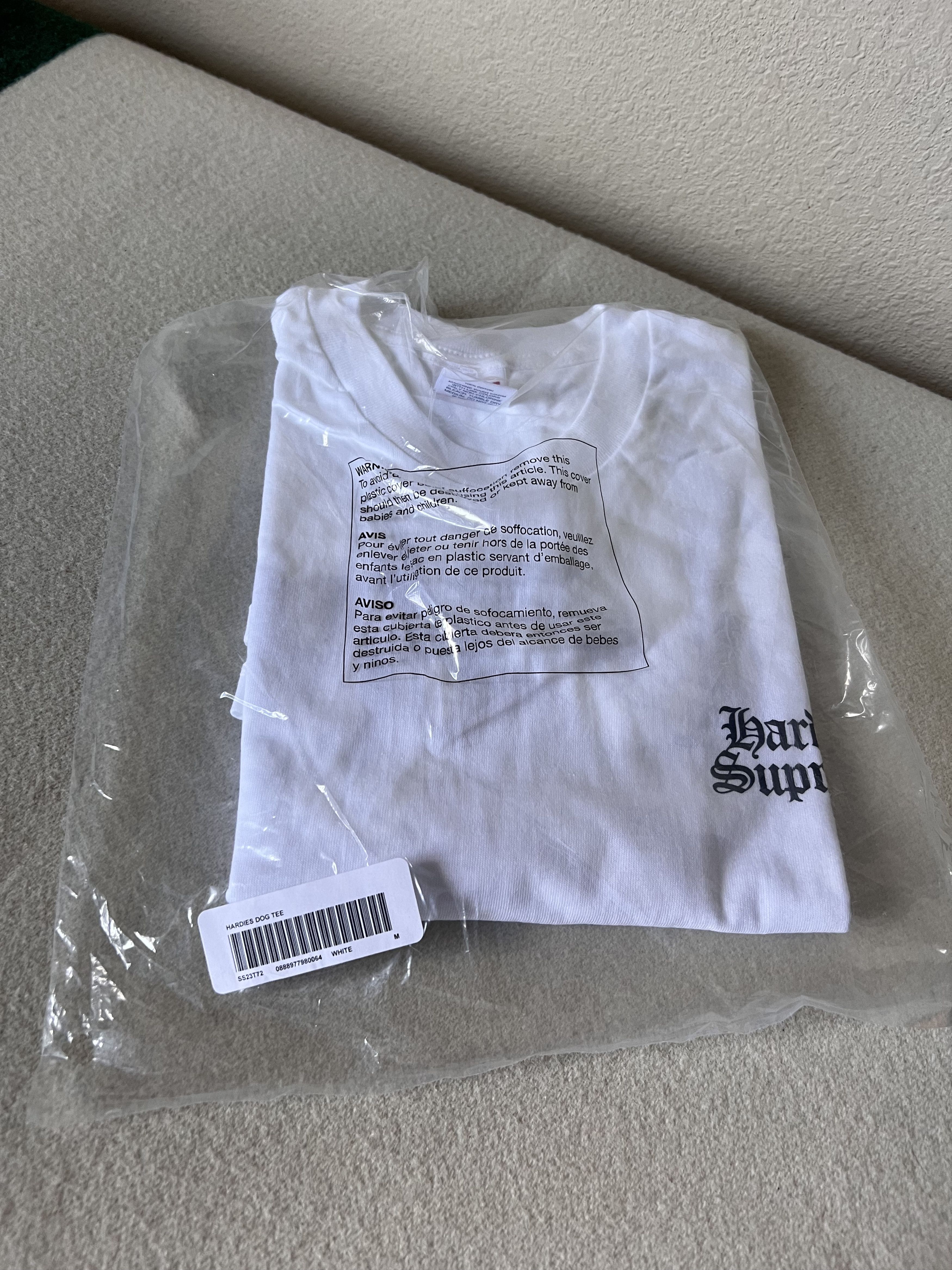 Hardies hardware × Supreme Supreme Hardies Hardware Dog Tee in 