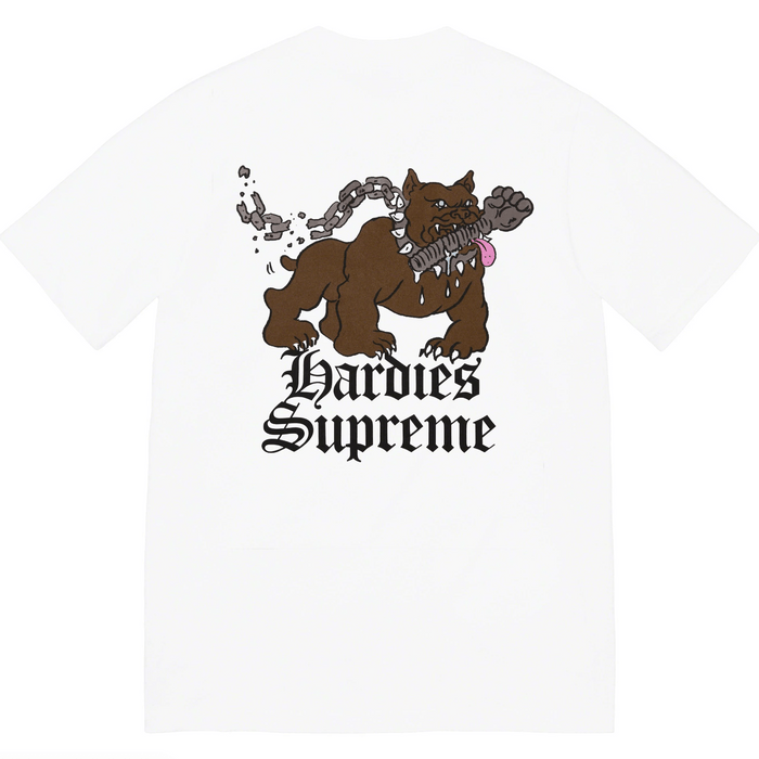 Supreme Supreme Hardies Hardware Dog Tee in White | Grailed