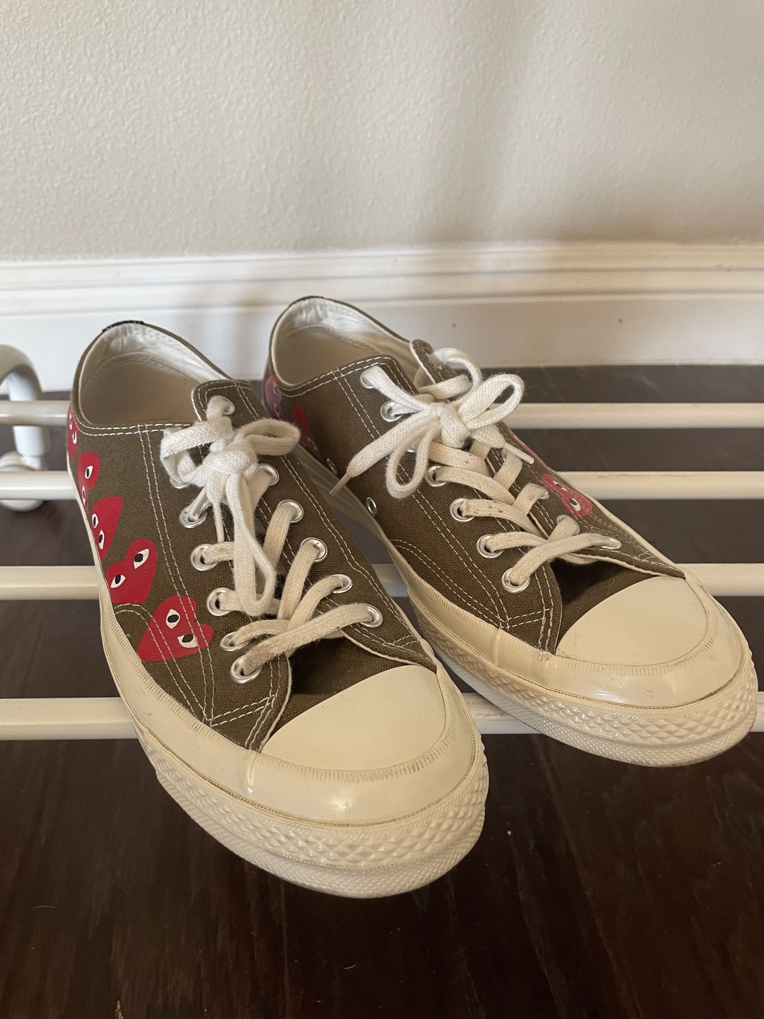 Comme Des Garcons Play Converse Grailed