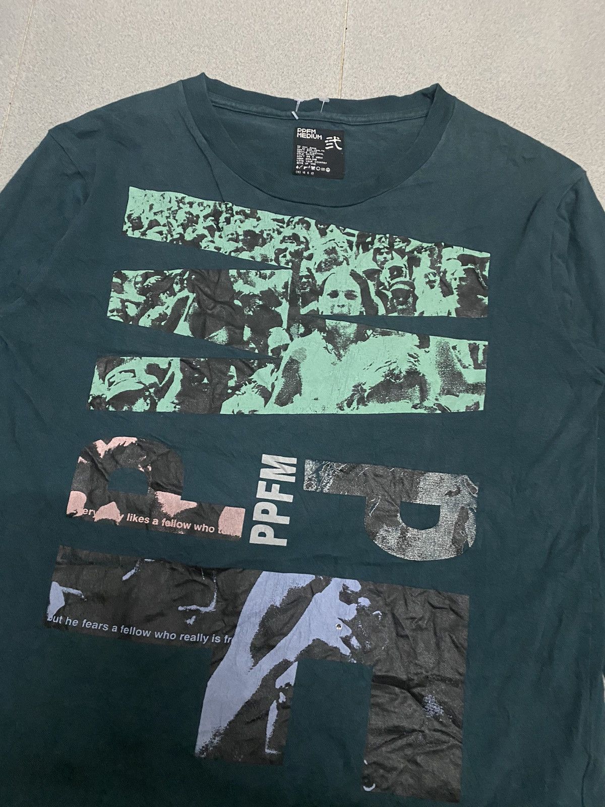 PPFM × Vintage Steals‼️Vintage PPFM Biglogo Longsleeve Tee Size US M / EU 48-50 / 2 - 2 Thumbnail