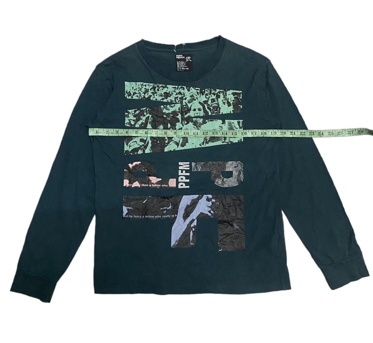 PPFM × Vintage Steals‼️Vintage PPFM Biglogo Longsleeve Tee Size US M / EU 48-50 / 2 - 6 Thumbnail