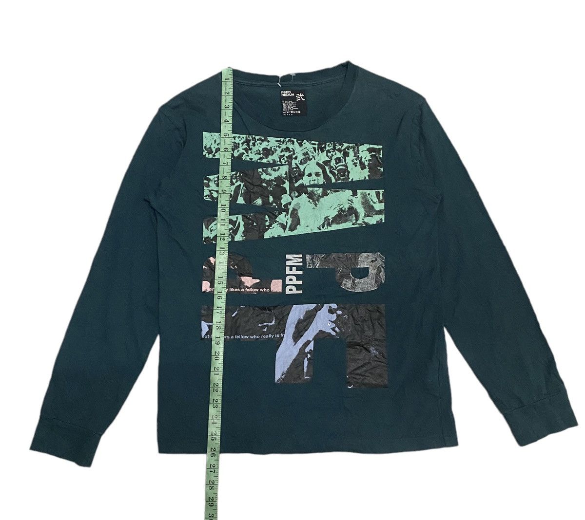 PPFM × Vintage Steals‼️Vintage PPFM Biglogo Longsleeve Tee Size US M / EU 48-50 / 2 - 7 Thumbnail