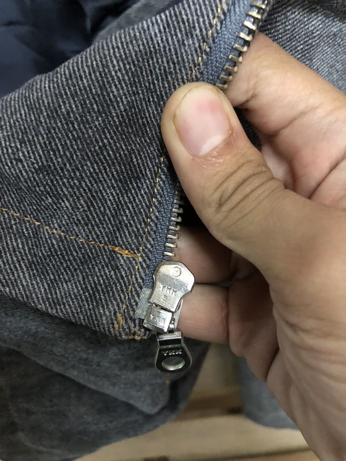 Yohji Yamamoto 🔥A.A.R Yohji Yamamoto Bomber Design Studio Denim Jacket Size US S / EU 44-46 / 1 - 12 Thumbnail