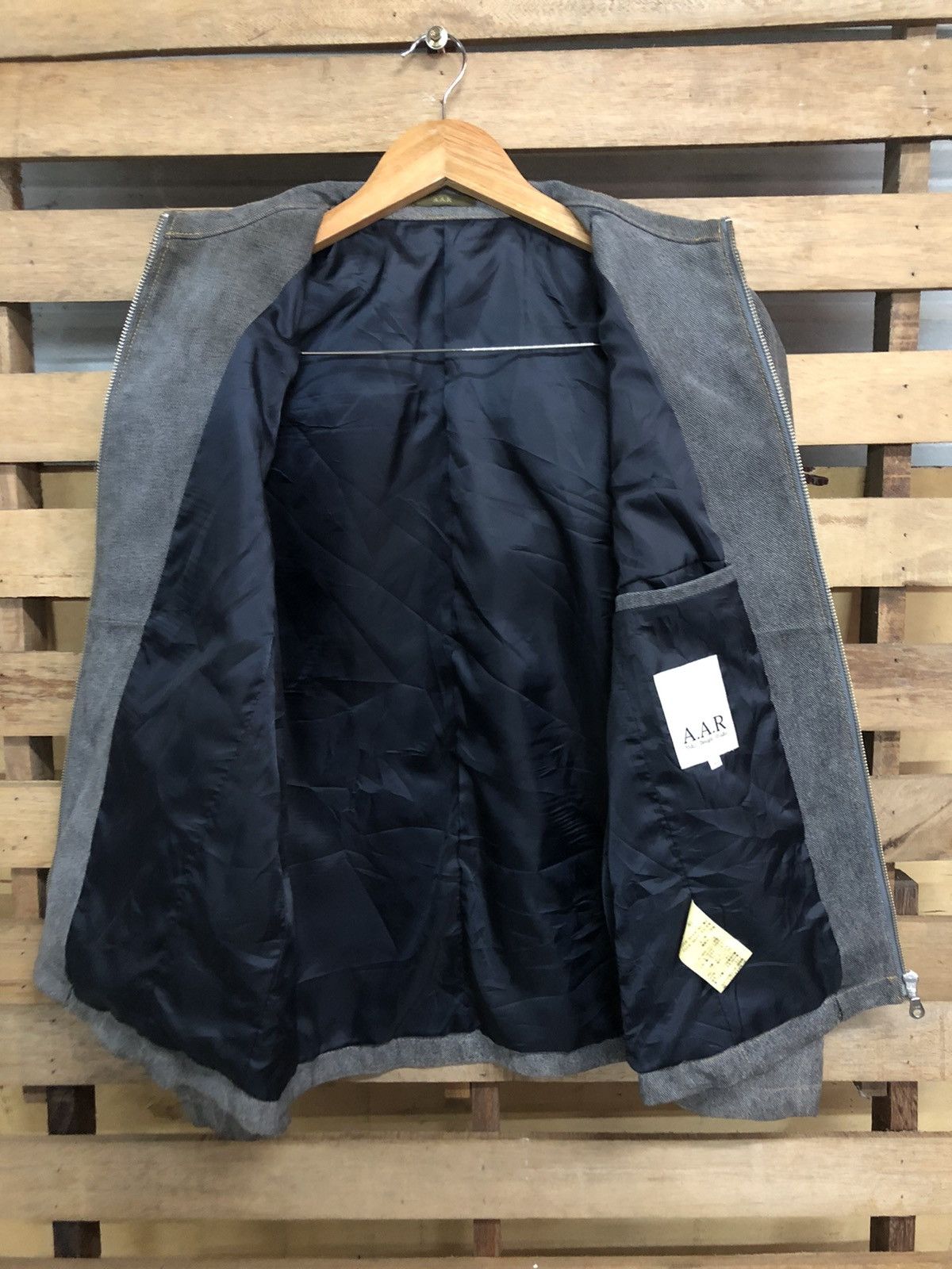 Yohji Yamamoto 🔥A.A.R Yohji Yamamoto Bomber Design Studio Denim Jacket Size US S / EU 44-46 / 1 - 3 Thumbnail