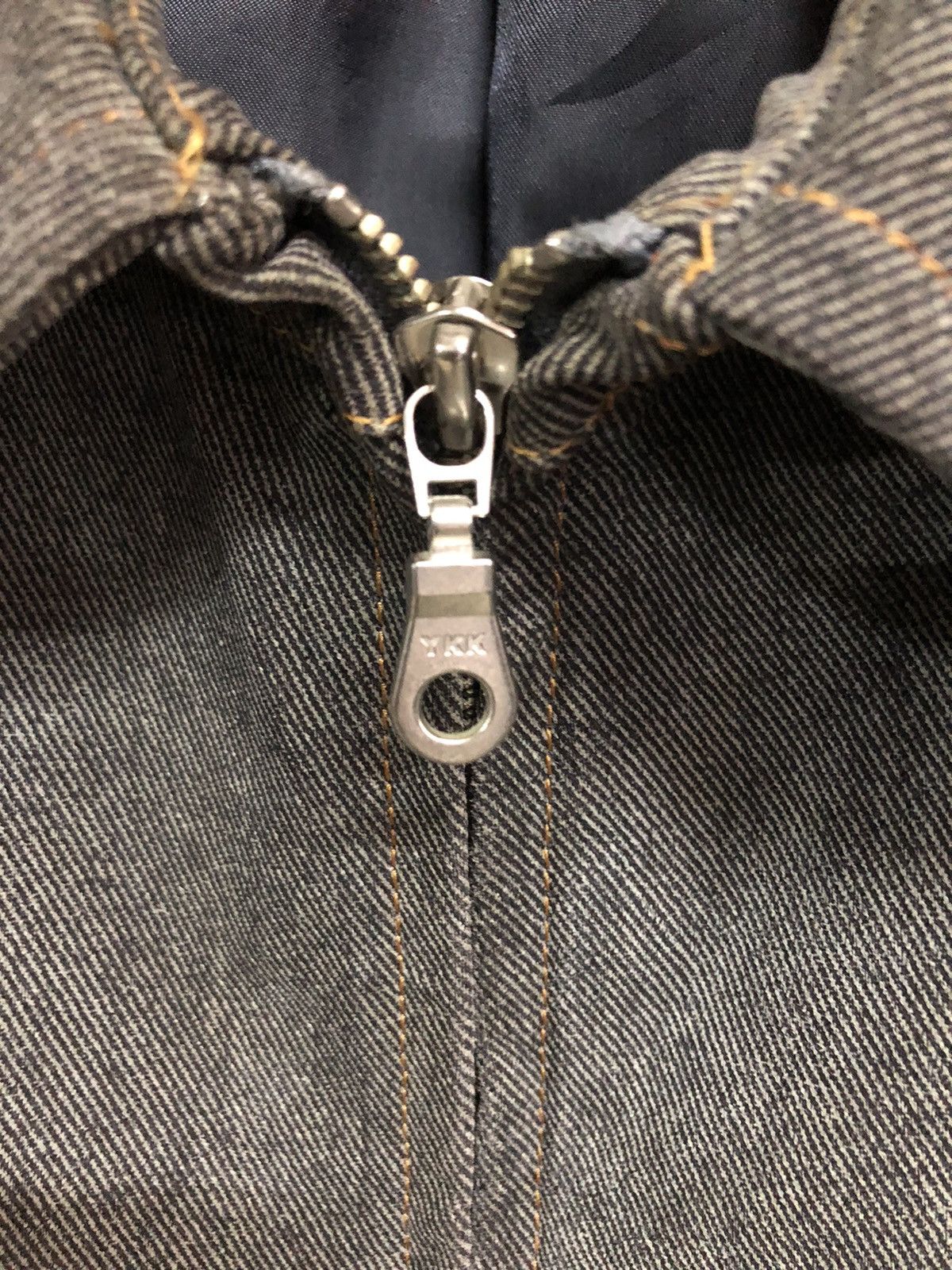 Yohji Yamamoto 🔥A.A.R Yohji Yamamoto Bomber Design Studio Denim Jacket Size US S / EU 44-46 / 1 - 9 Thumbnail