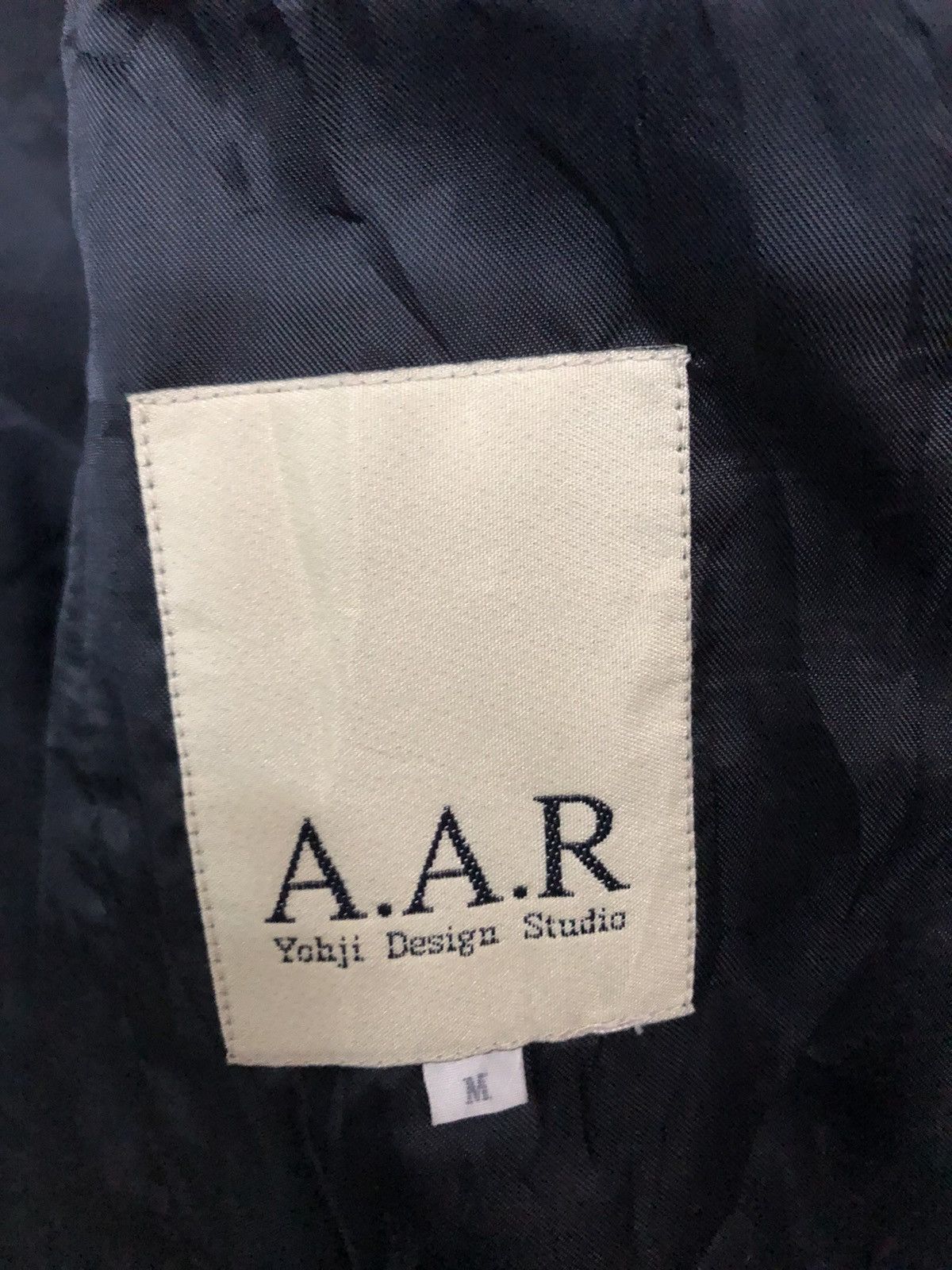 Yohji Yamamoto 🔥A.A.R Yohji Yamamoto Bomber Design Studio Denim Jacket Size US S / EU 44-46 / 1 - 14 Thumbnail