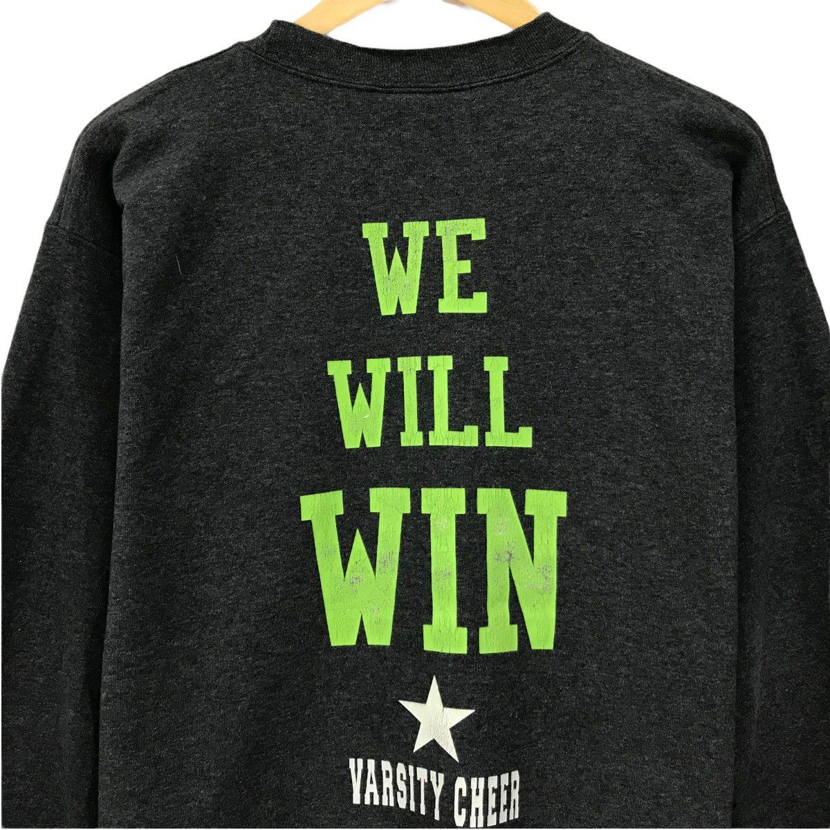 Japanese Brand × Vintage Vintage Varsity Cheer Sweatshirt CrewNeck Pullover Jumper Size US M / EU 48-50 / 2 - 5 Thumbnail