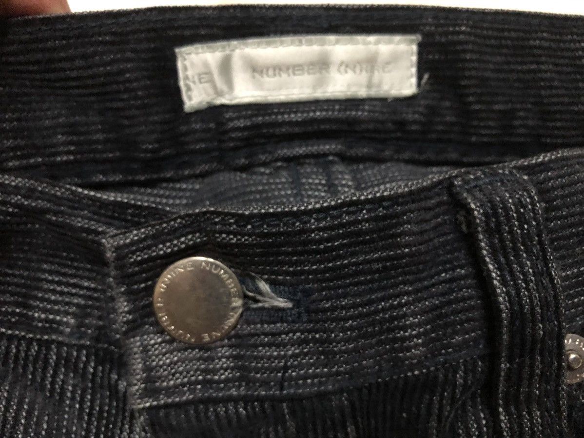 Number (N)ine RARE!! NUMBER (NINE) CORDUROY PANTS Size US 30 / EU 46 - 9 Thumbnail