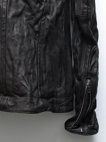 Julius Grail Archive Julius Most Signature Cowl Neck Leather Jacket Size US M / EU 48-50 / 2 - 5 Thumbnail