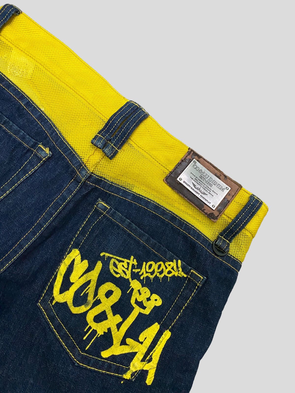 Japanese Brand VINTAGE CO & LU DAICOCK INSPIRED EVISU JEANS Size US 30 / EU 46 - 10 Thumbnail